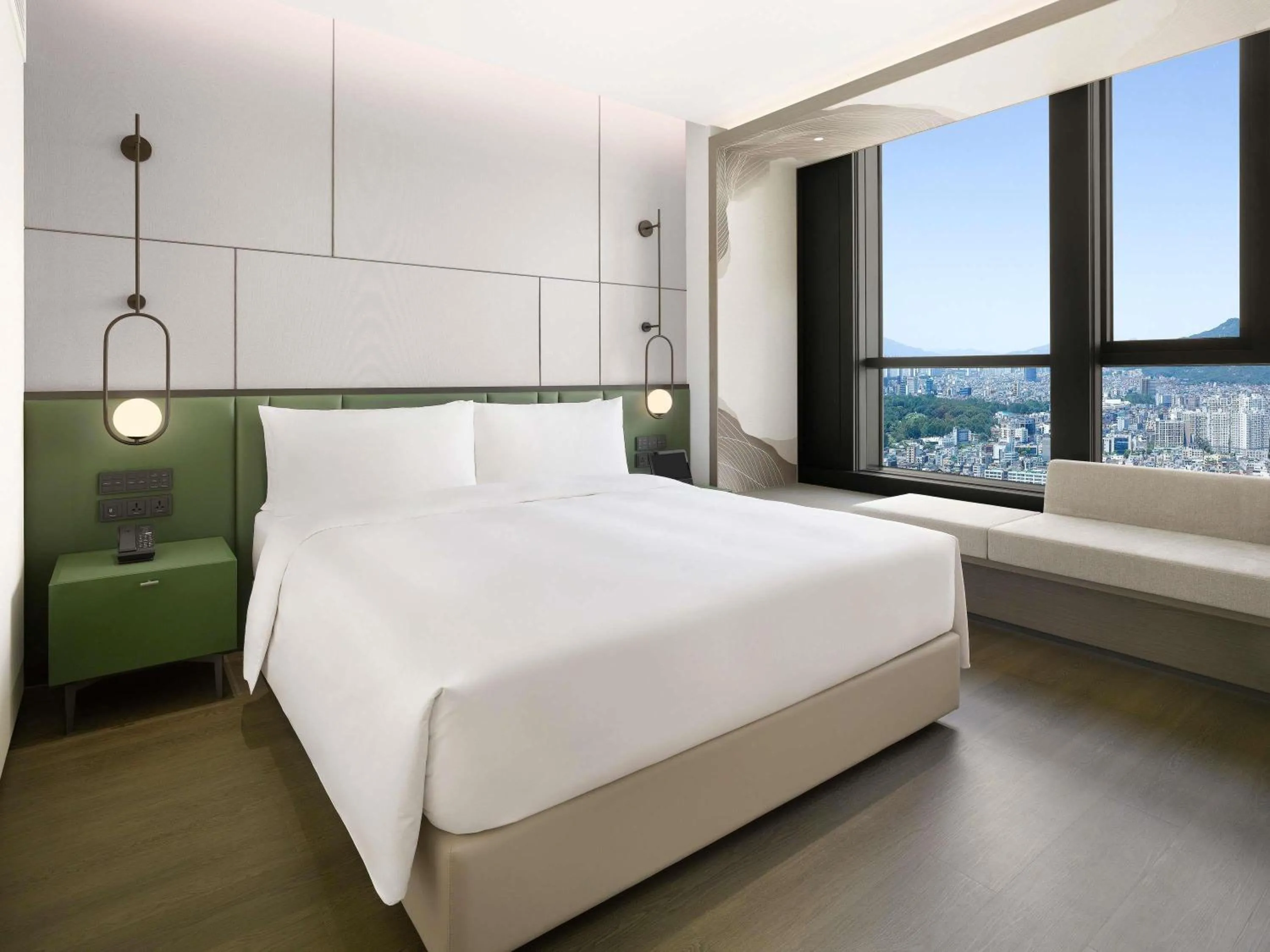 Bedroom, Bed in Pullman Ambassador Seoul Eastpole