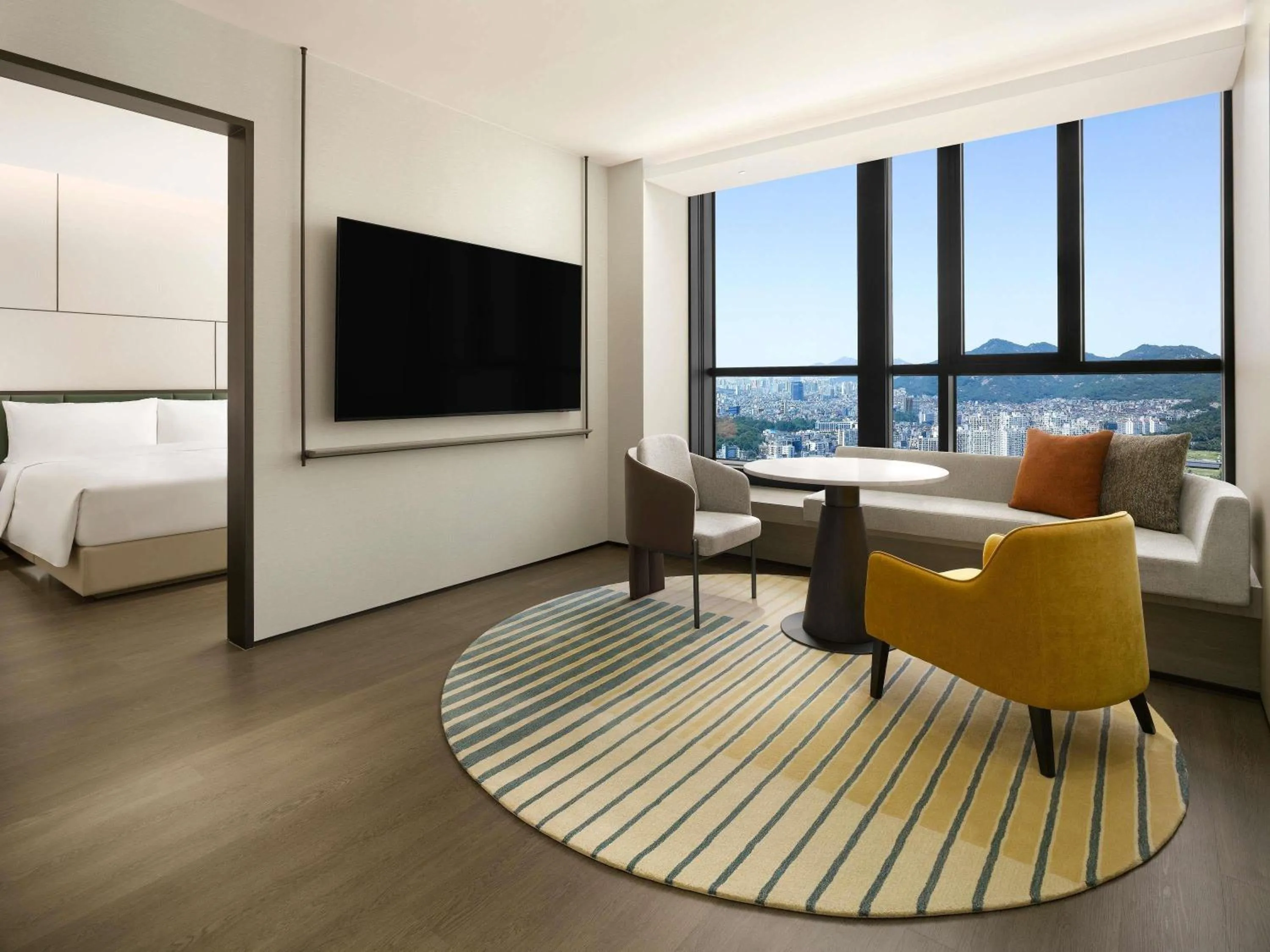 Bedroom, Bed in Pullman Ambassador Seoul Eastpole