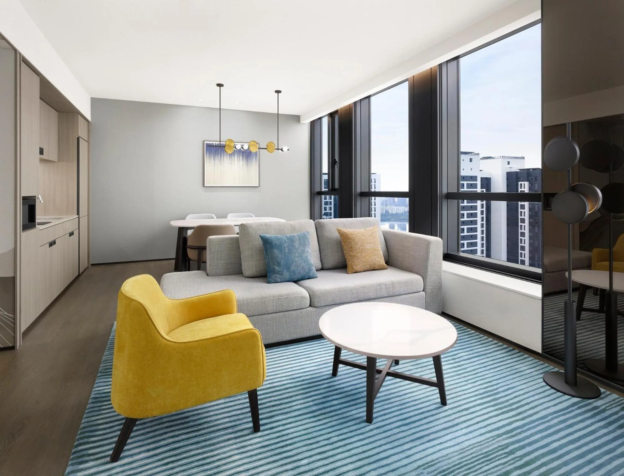 Living room in Pullman Ambassador Seoul Eastpole