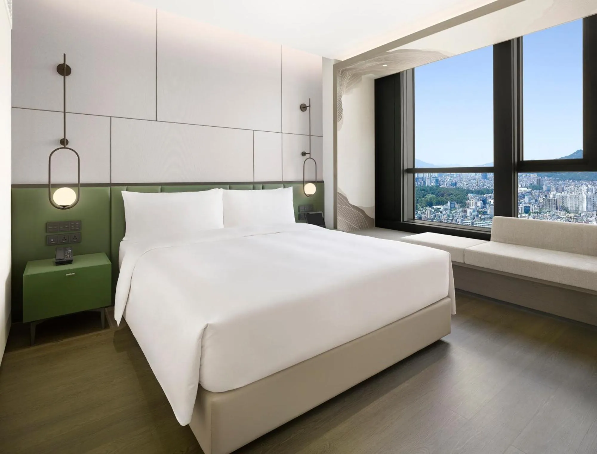 Bed in Pullman Ambassador Seoul Eastpole