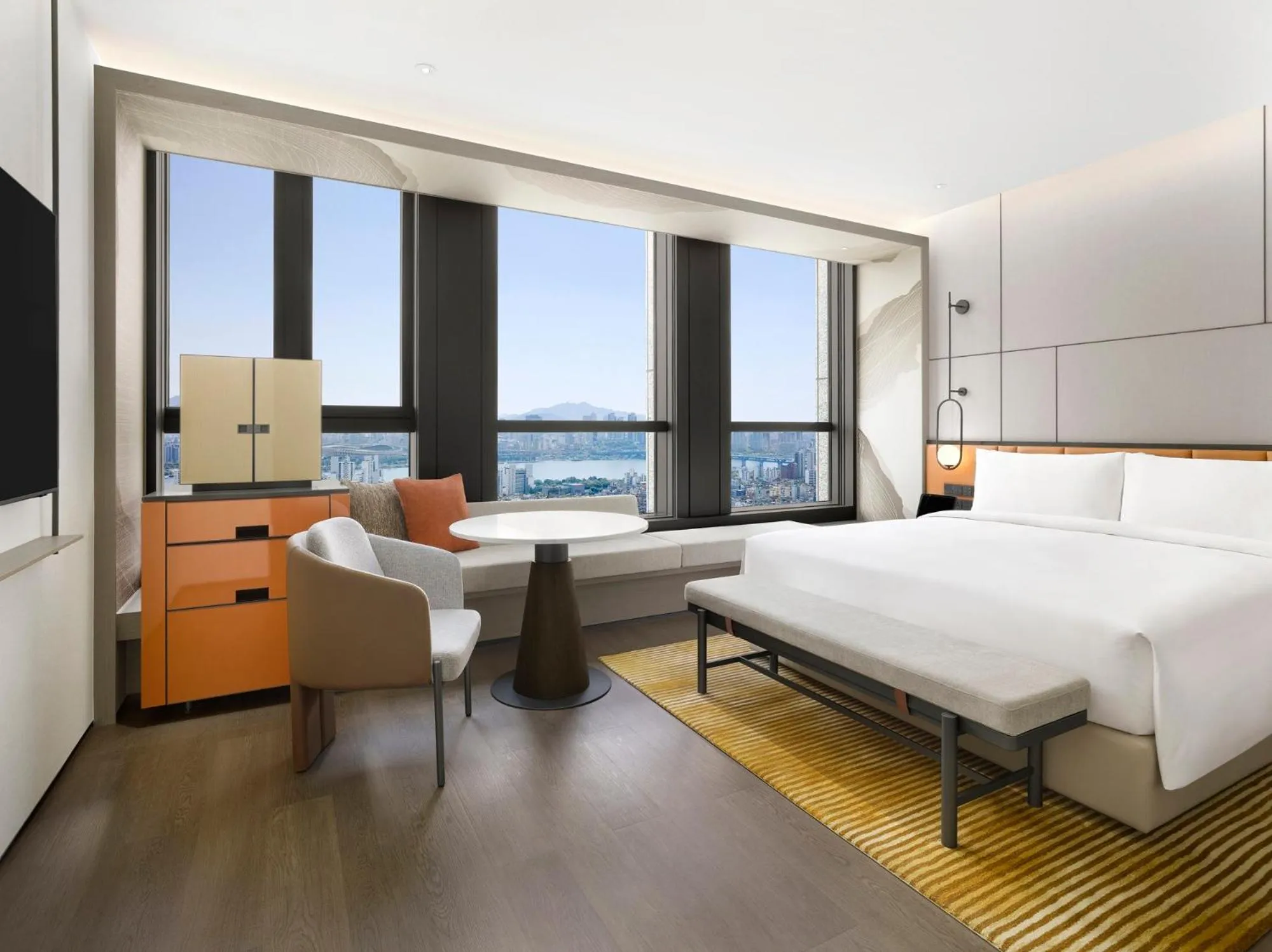 Bed in Pullman Ambassador Seoul Eastpole