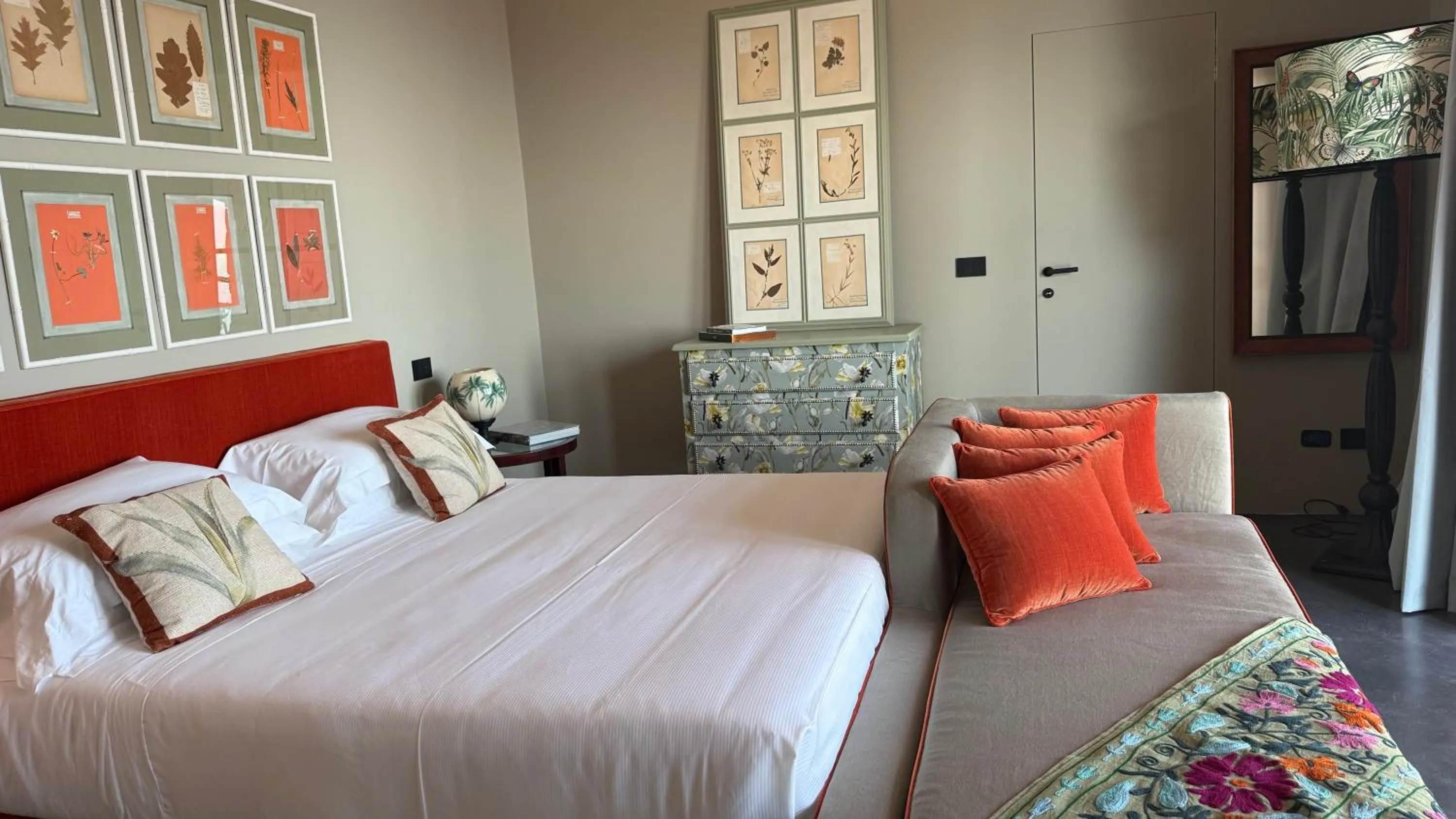 Bed in Hotel Villa Ducale