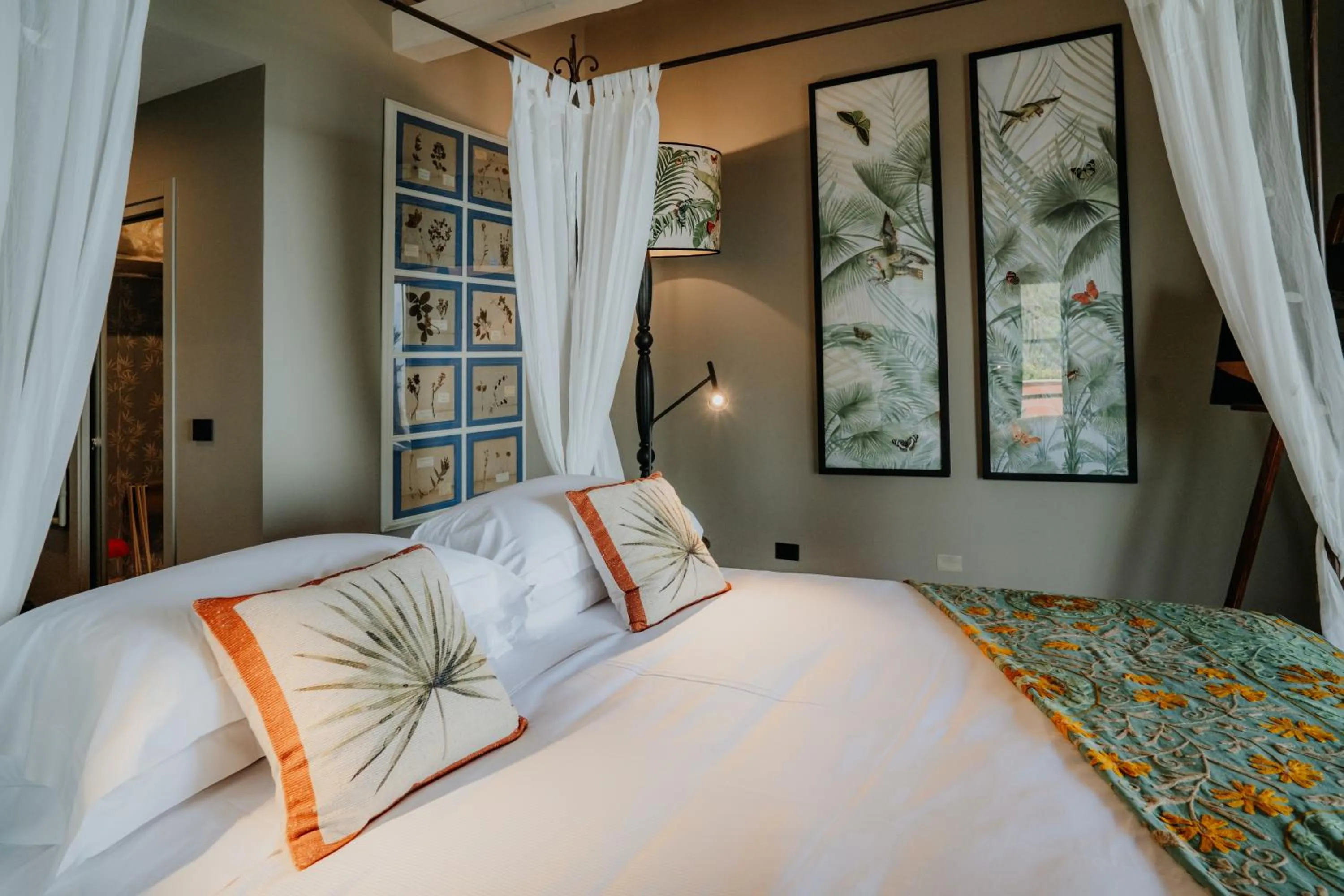 Bed in Hotel Villa Ducale