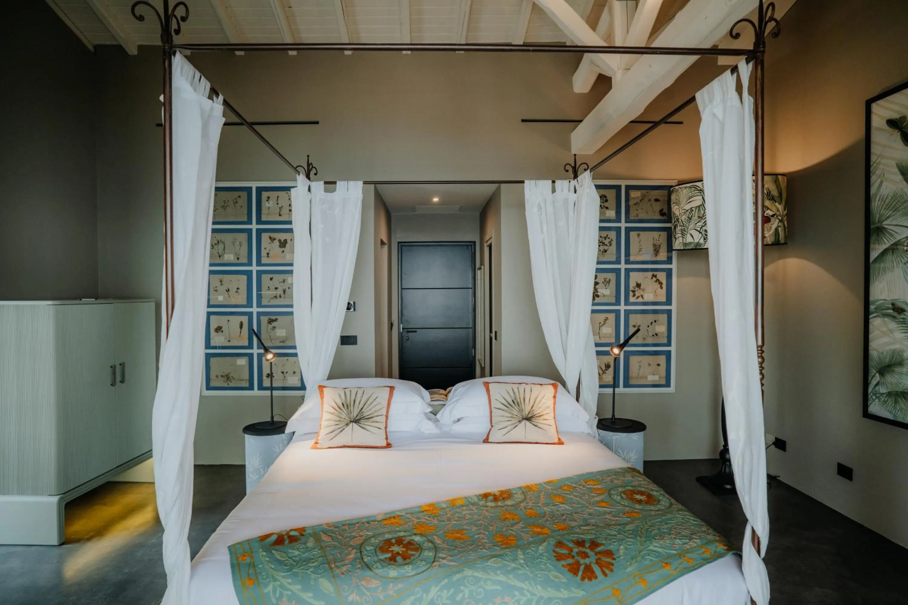 Bed in Hotel Villa Ducale