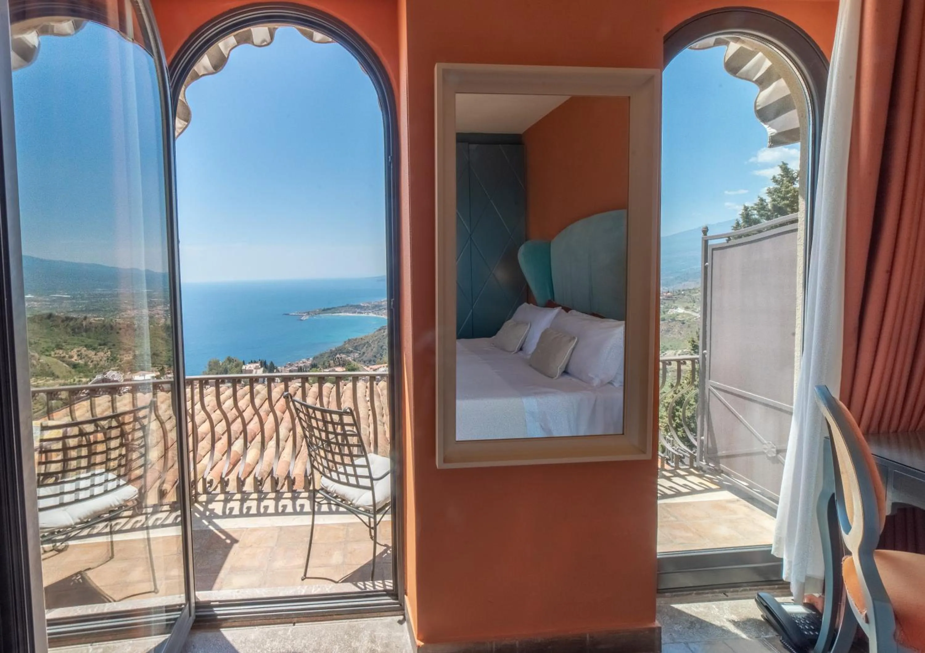 Bed in Hotel Villa Ducale