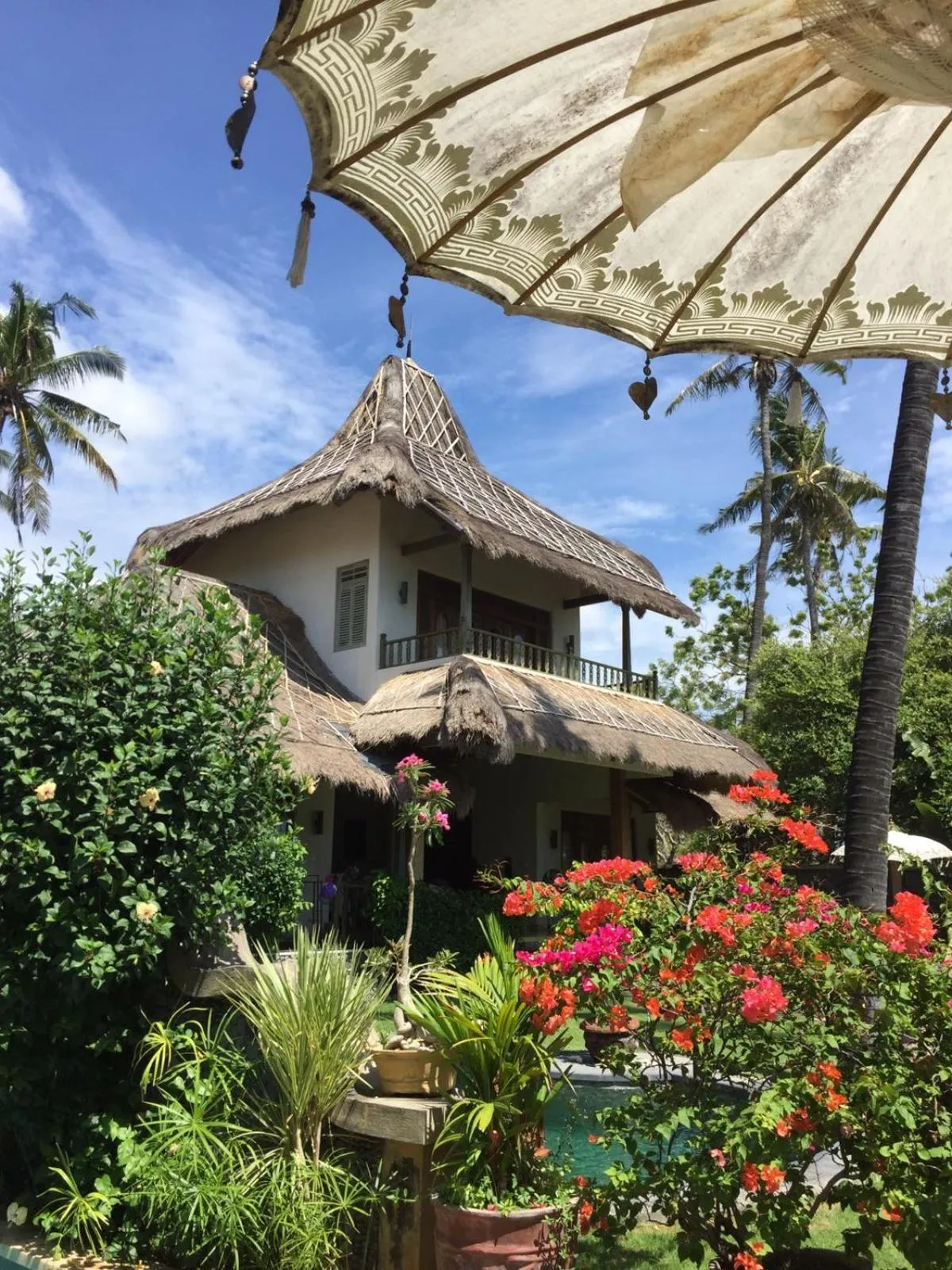 Property building in Life in Amed Beach Hotel