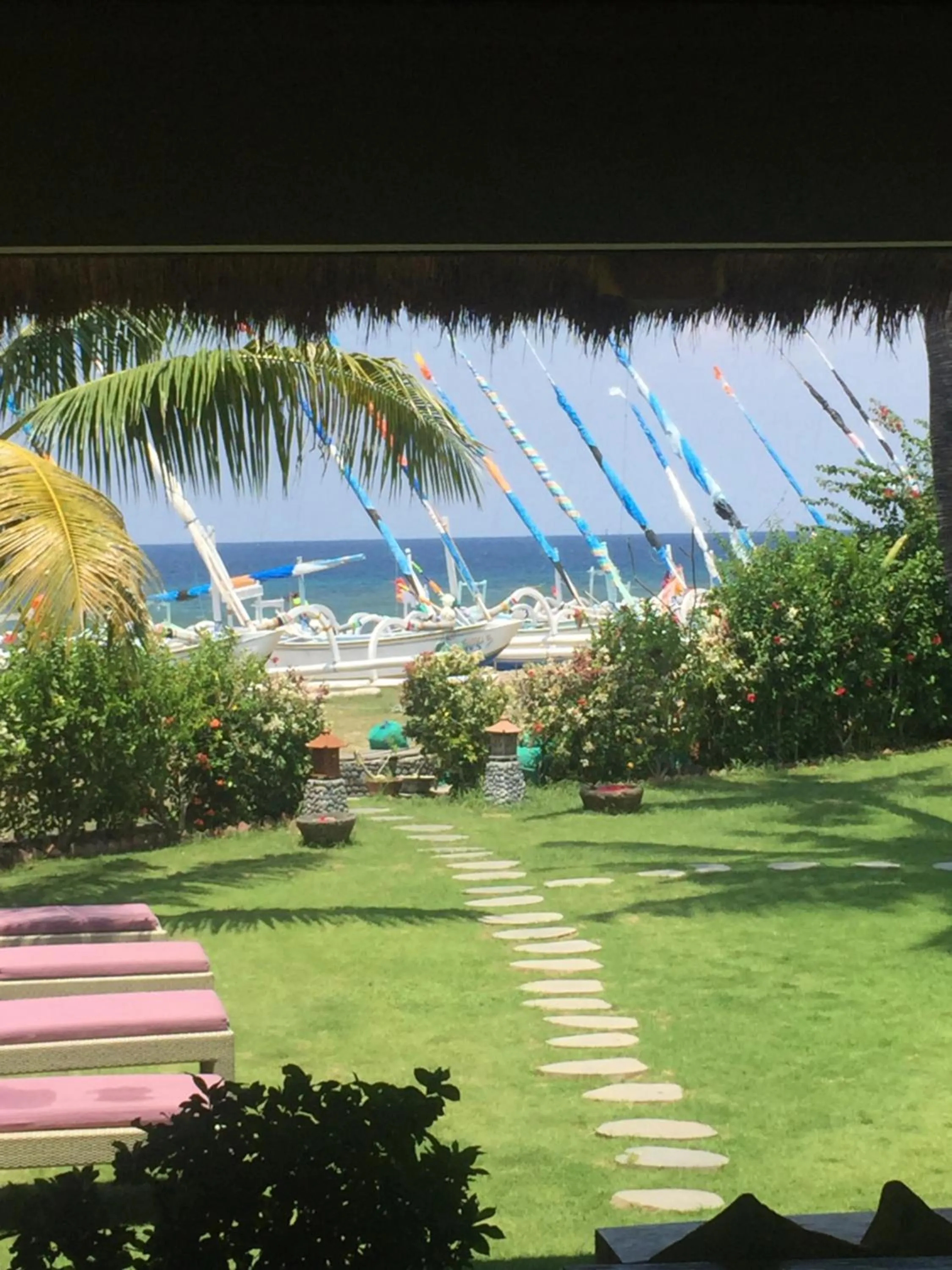 Property building in Life in Amed Beach Hotel