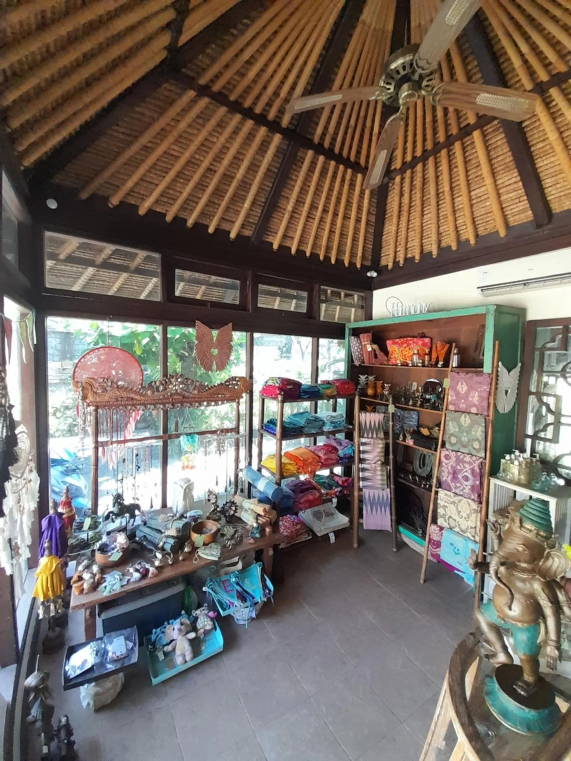 Shopping Area in Life in Amed Beach Hotel