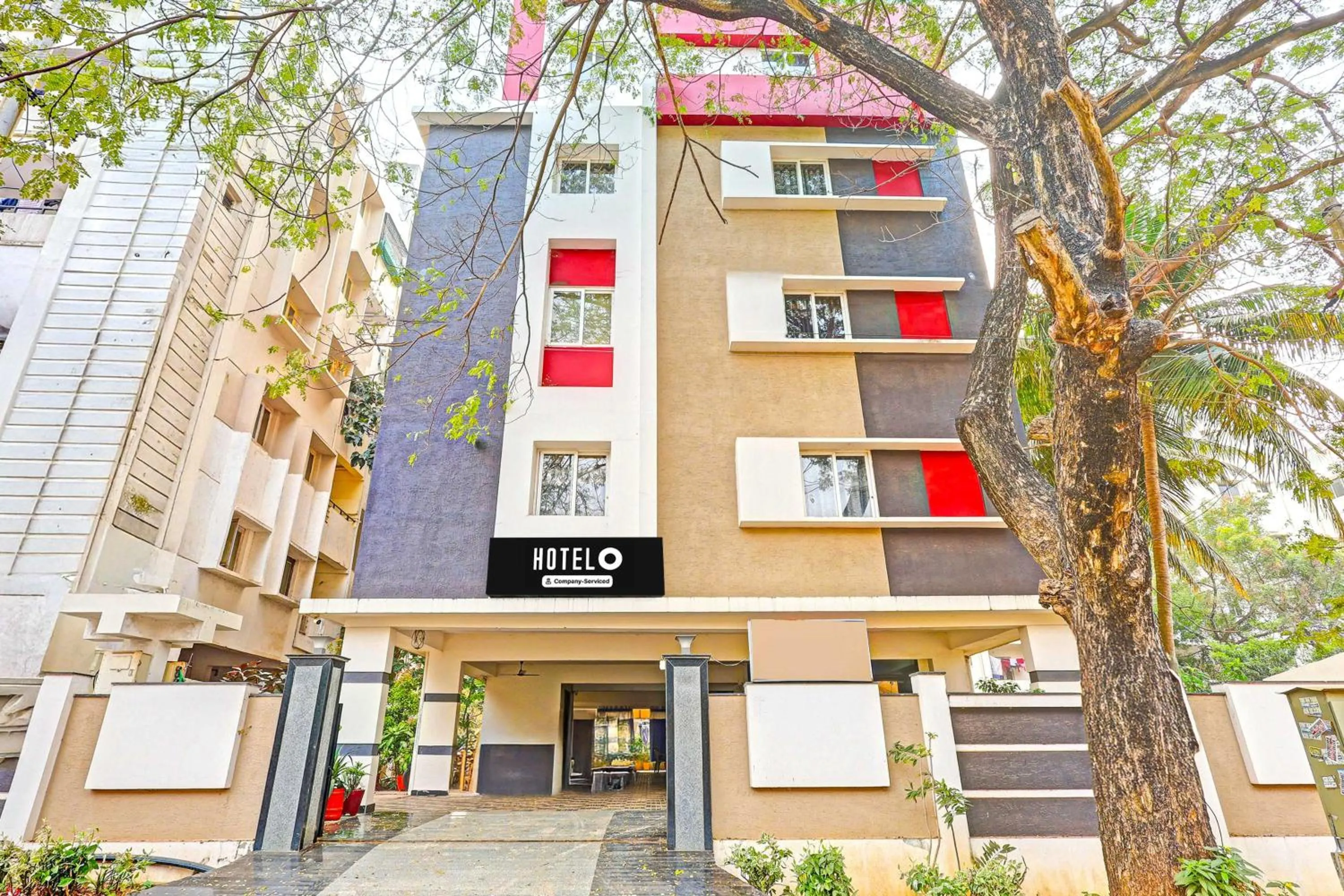 Property building in Hotel O Rushikonda Beach Visakhapatnam