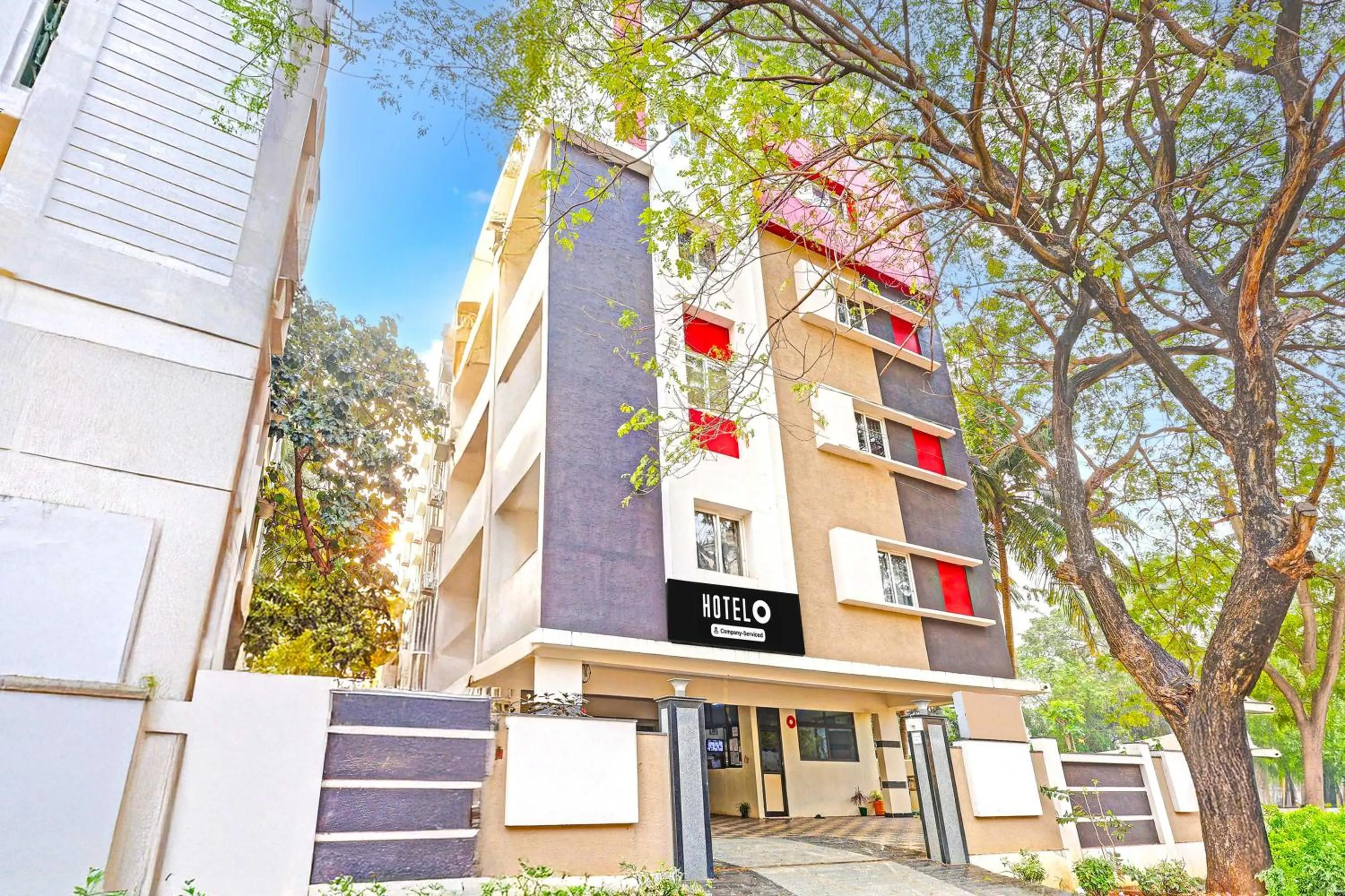 Property building in Hotel O Rushikonda Beach Visakhapatnam