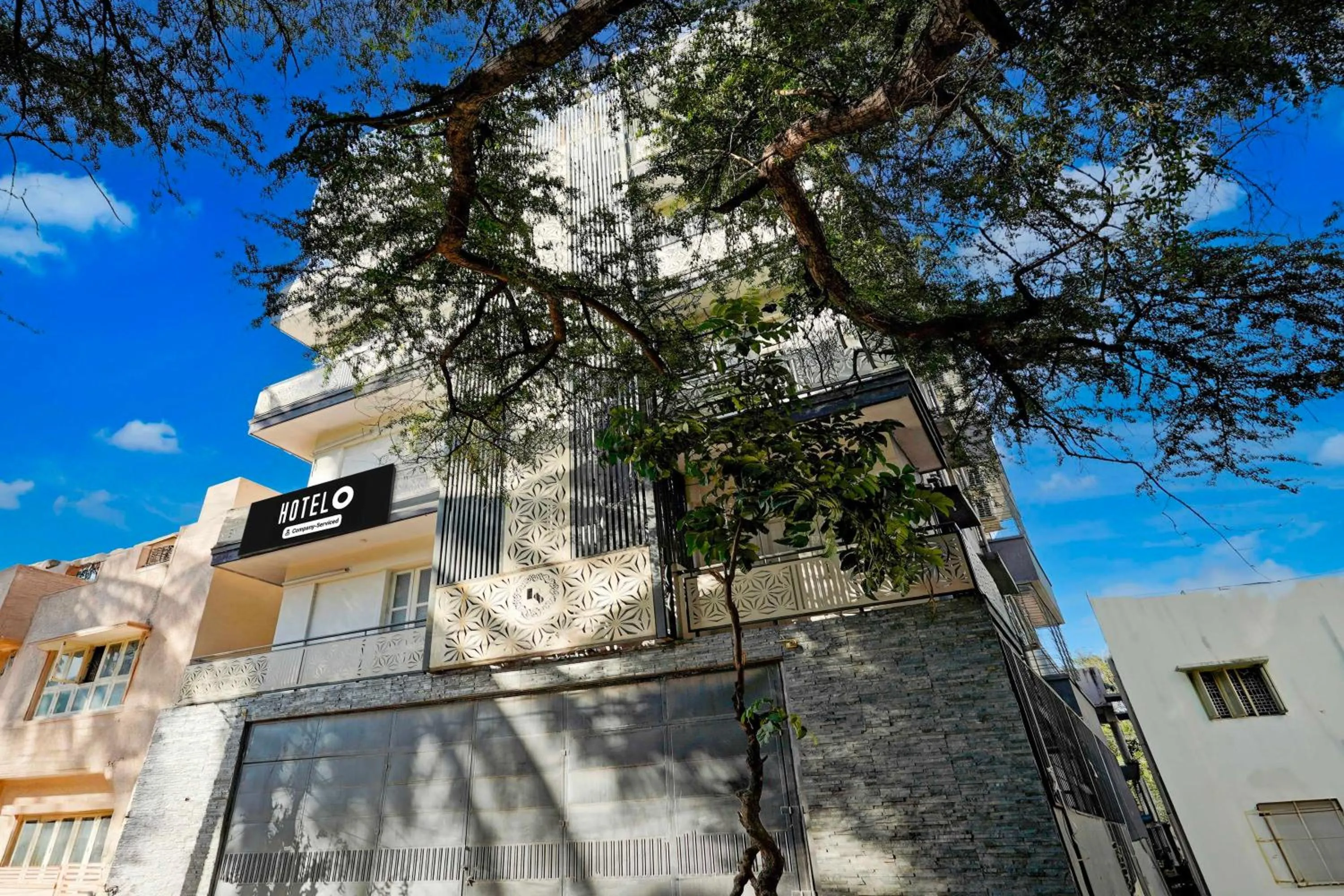 Facade/entrance in Hotel O Bangalore Elements Mall
