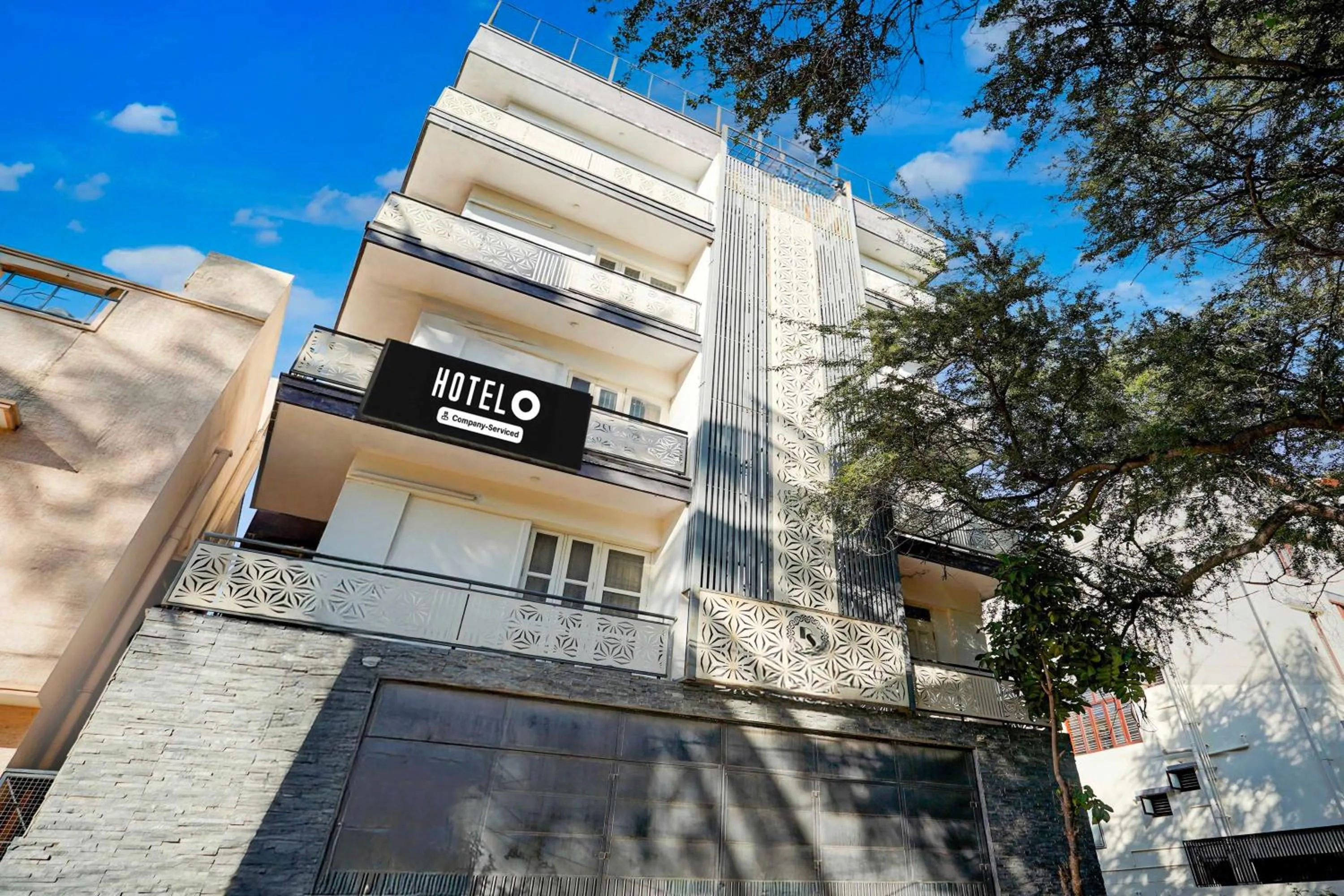 Facade/entrance in Hotel O Bangalore Elements Mall