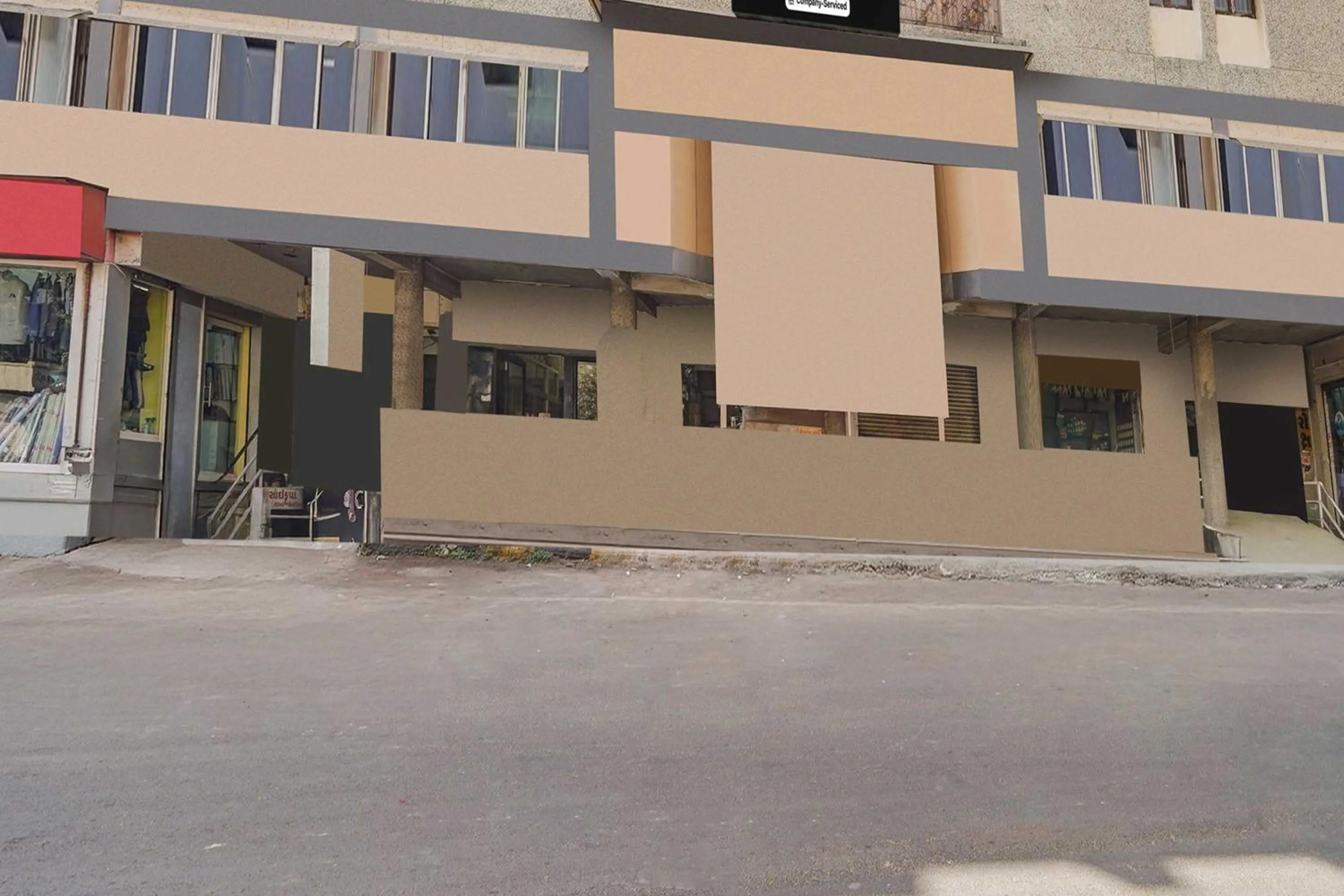 Facade/entrance in Hotel O Maninagar Railway Station