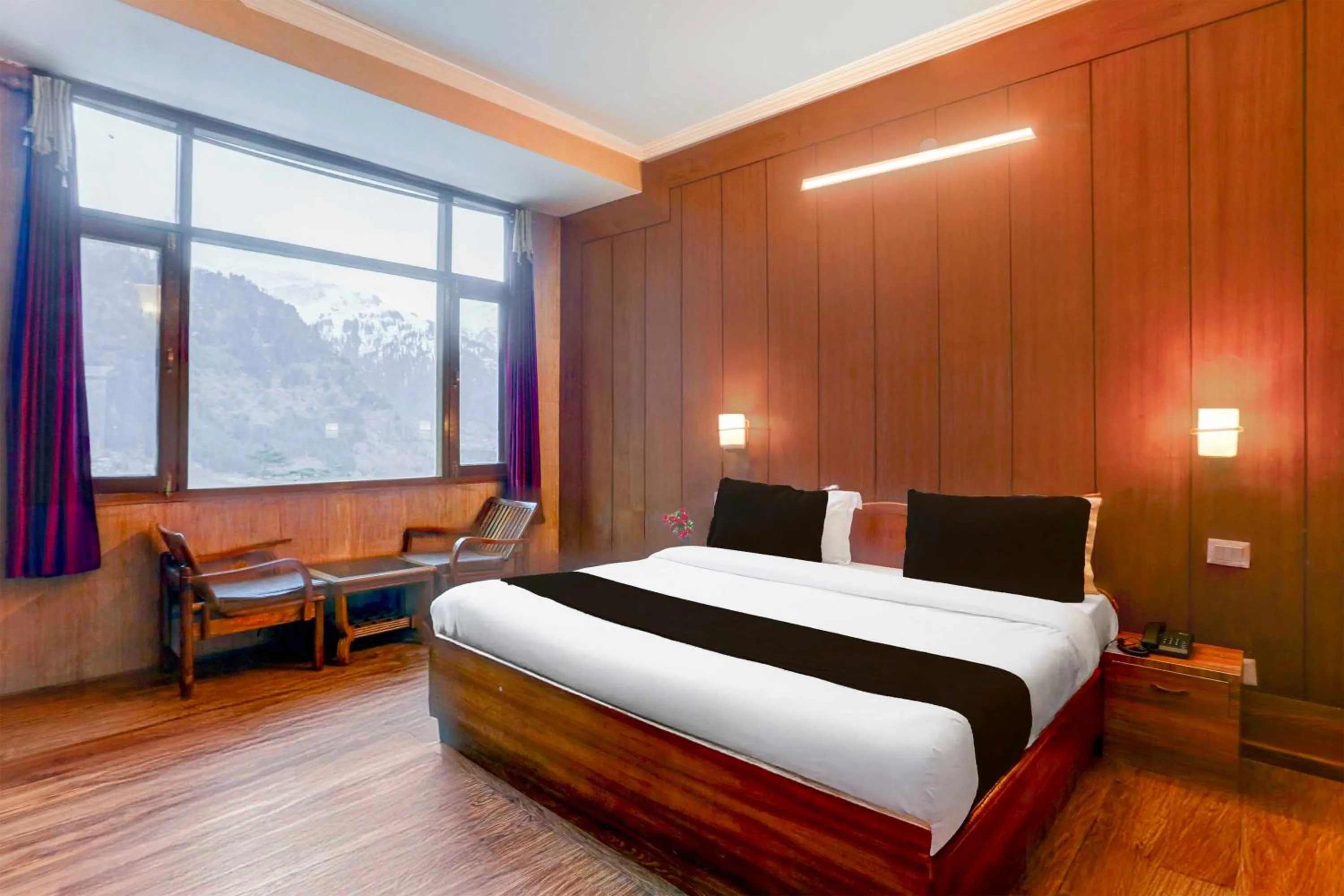 Bedroom, Bed in Hotel O Manali Near Hadimba Temple