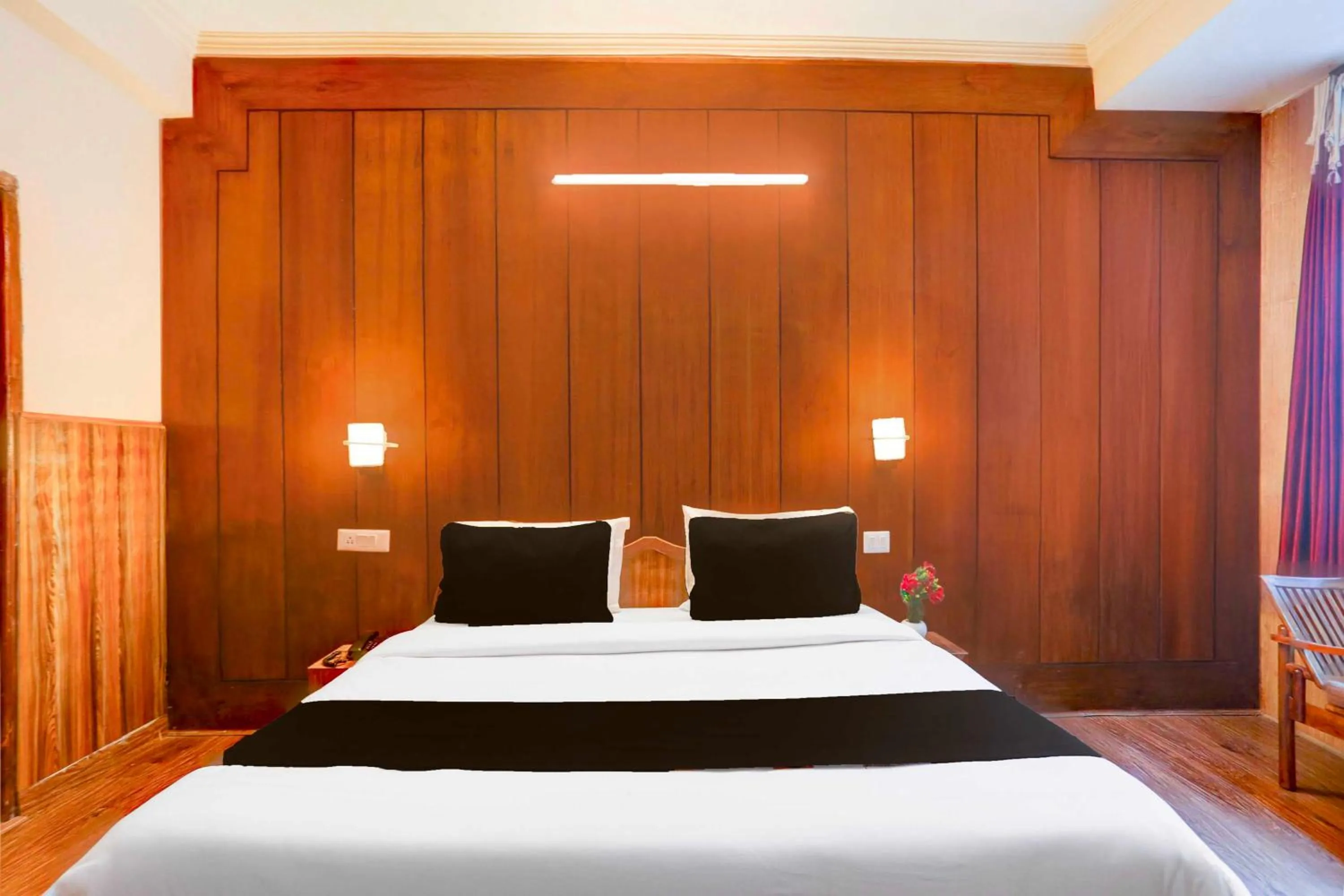 Bedroom, Bed in Hotel O Manali Near Hadimba Temple