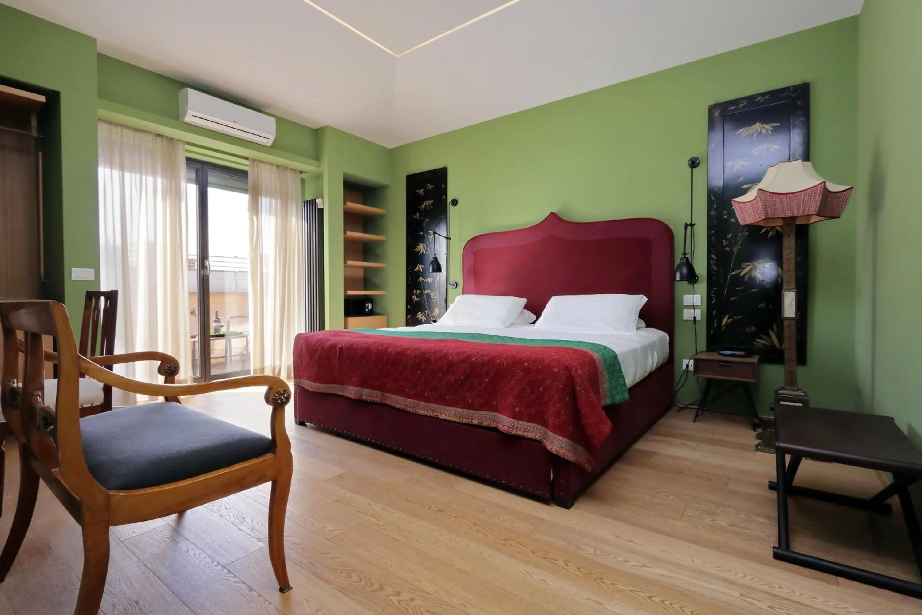 Bed in Rarity Suites