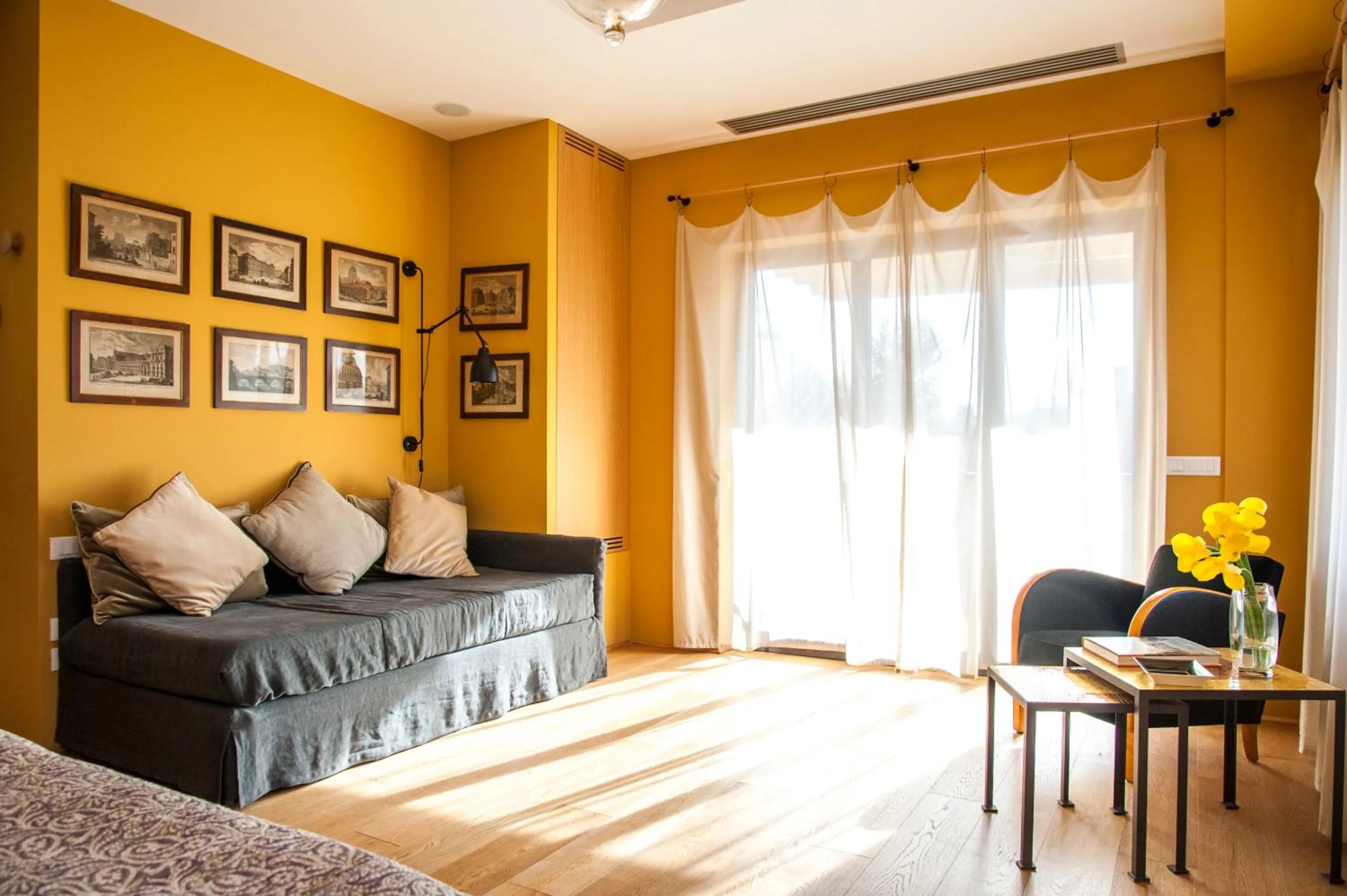 Living room in Rarity Suites