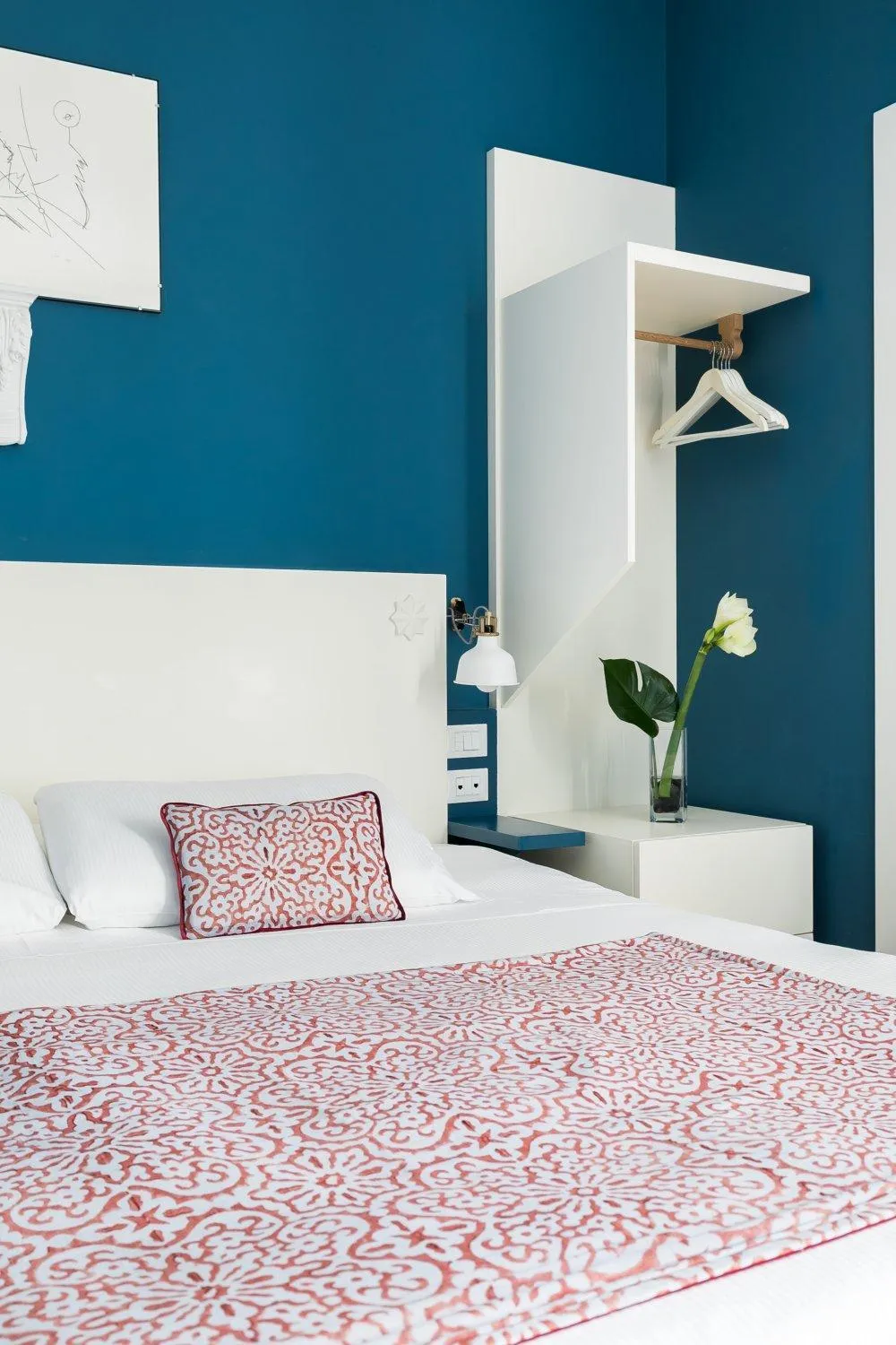 Decorative detail, Bed in Rarity Suites