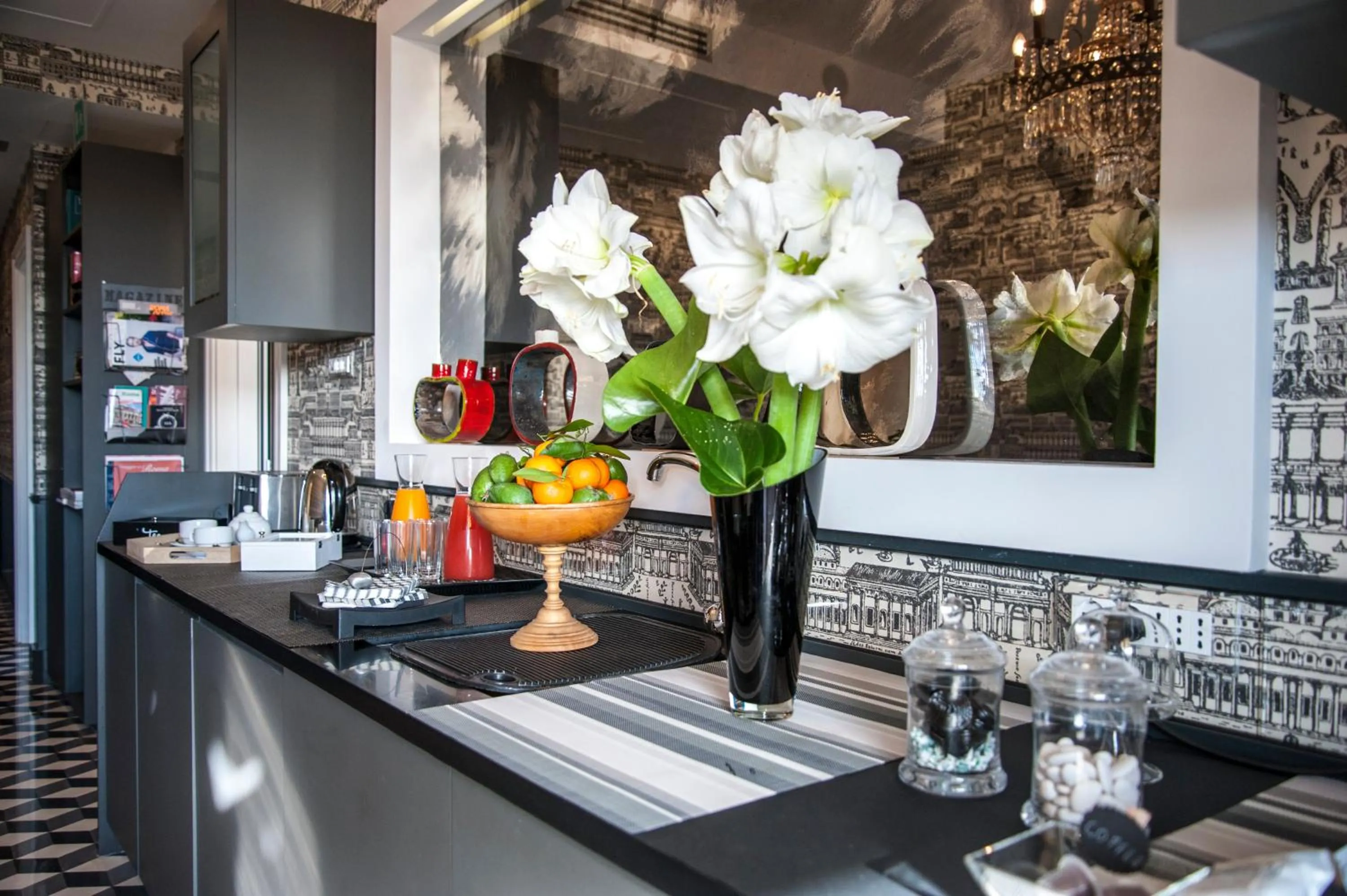 Decorative detail in Rarity Suites