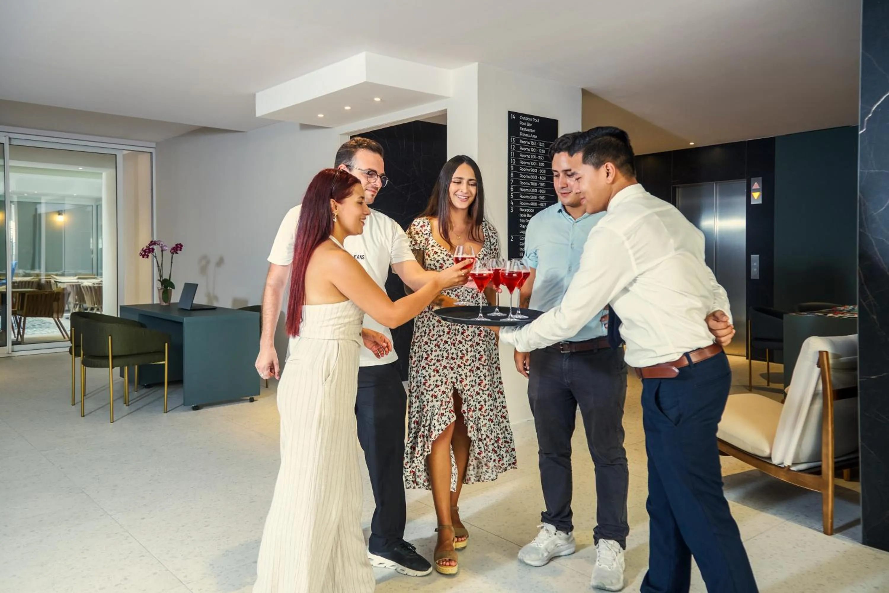 Lobby or reception in Novotel Malta Sliema