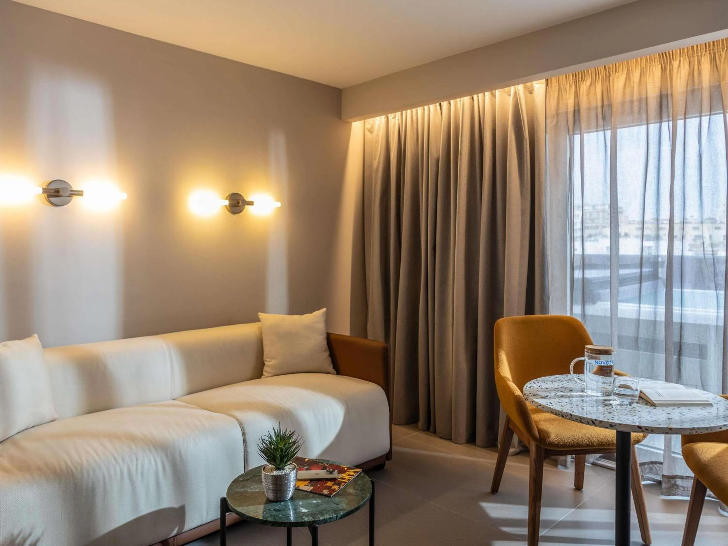 Bedroom in Novotel Malta Sliema