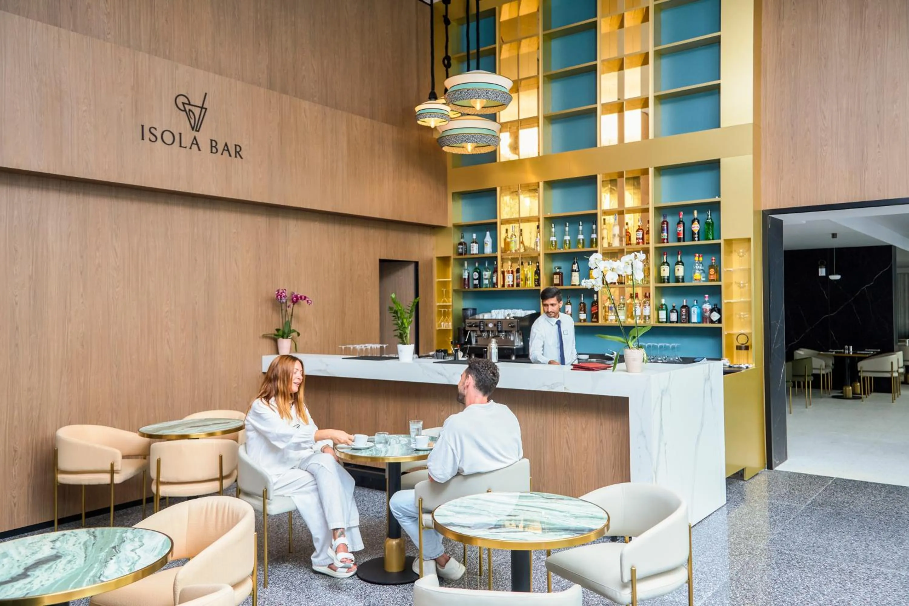 Lounge or bar in Novotel Malta Sliema