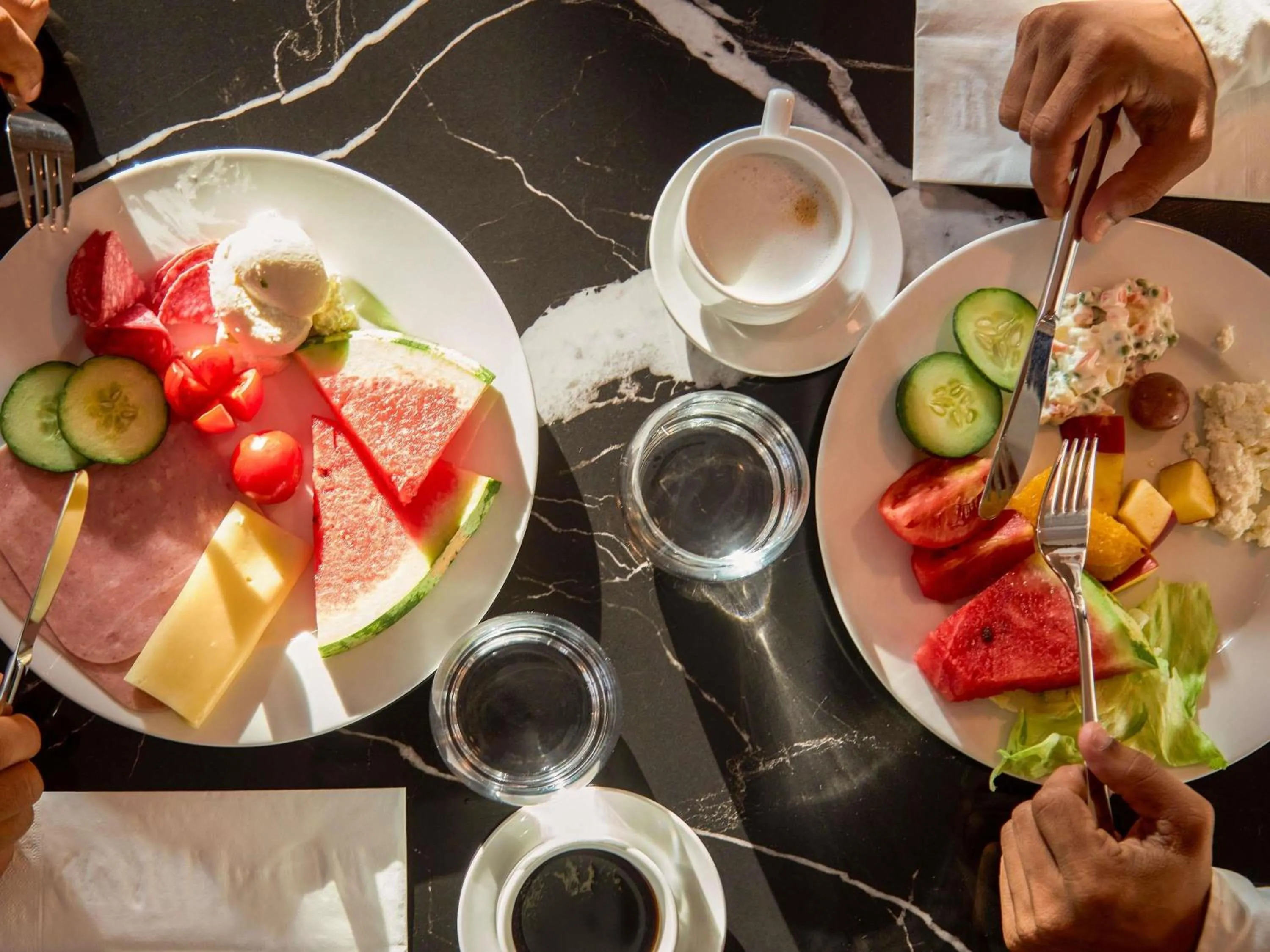 Breakfast in Novotel Malta Sliema