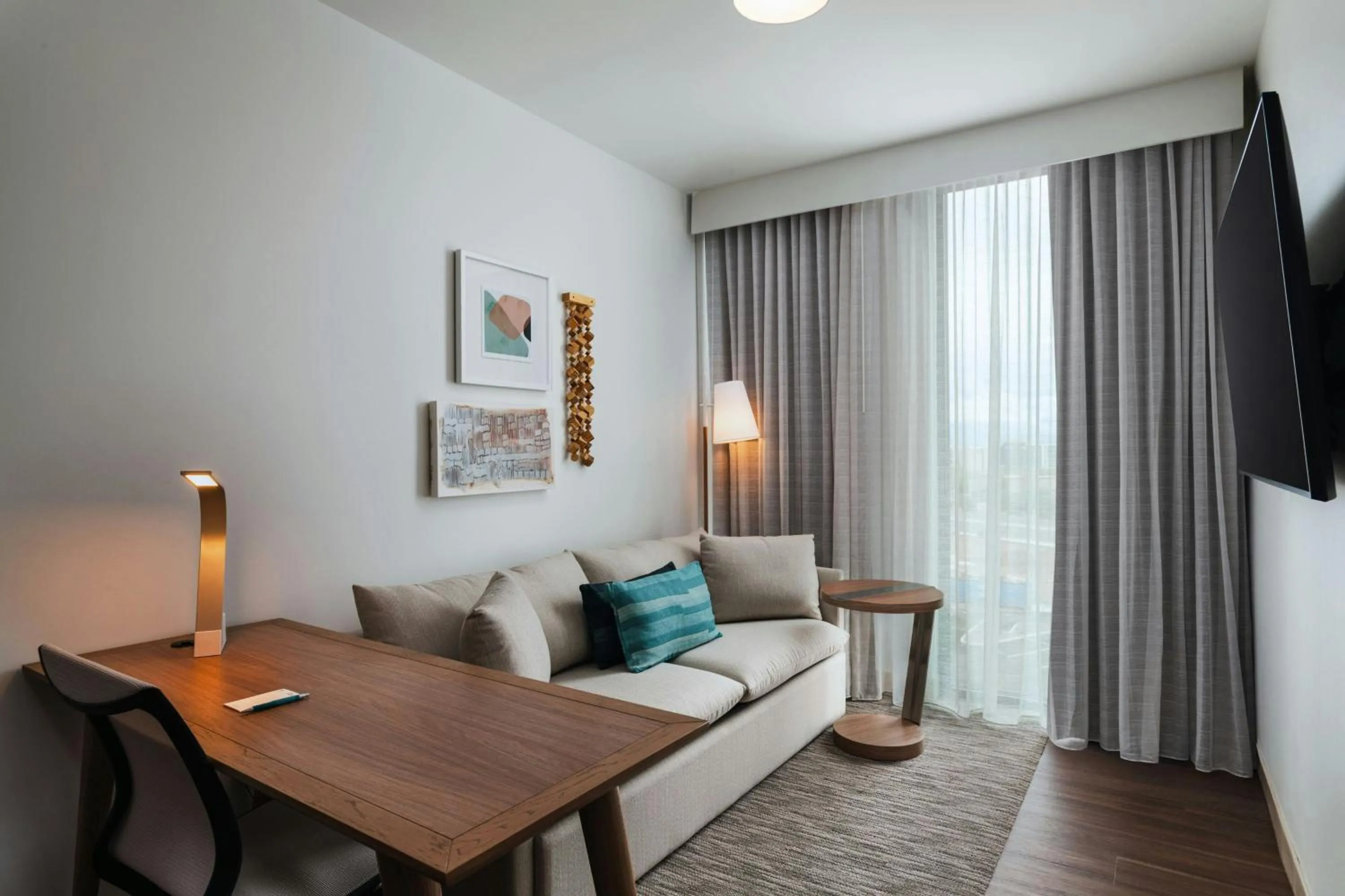 Living room in Element Phoenix North Norterra