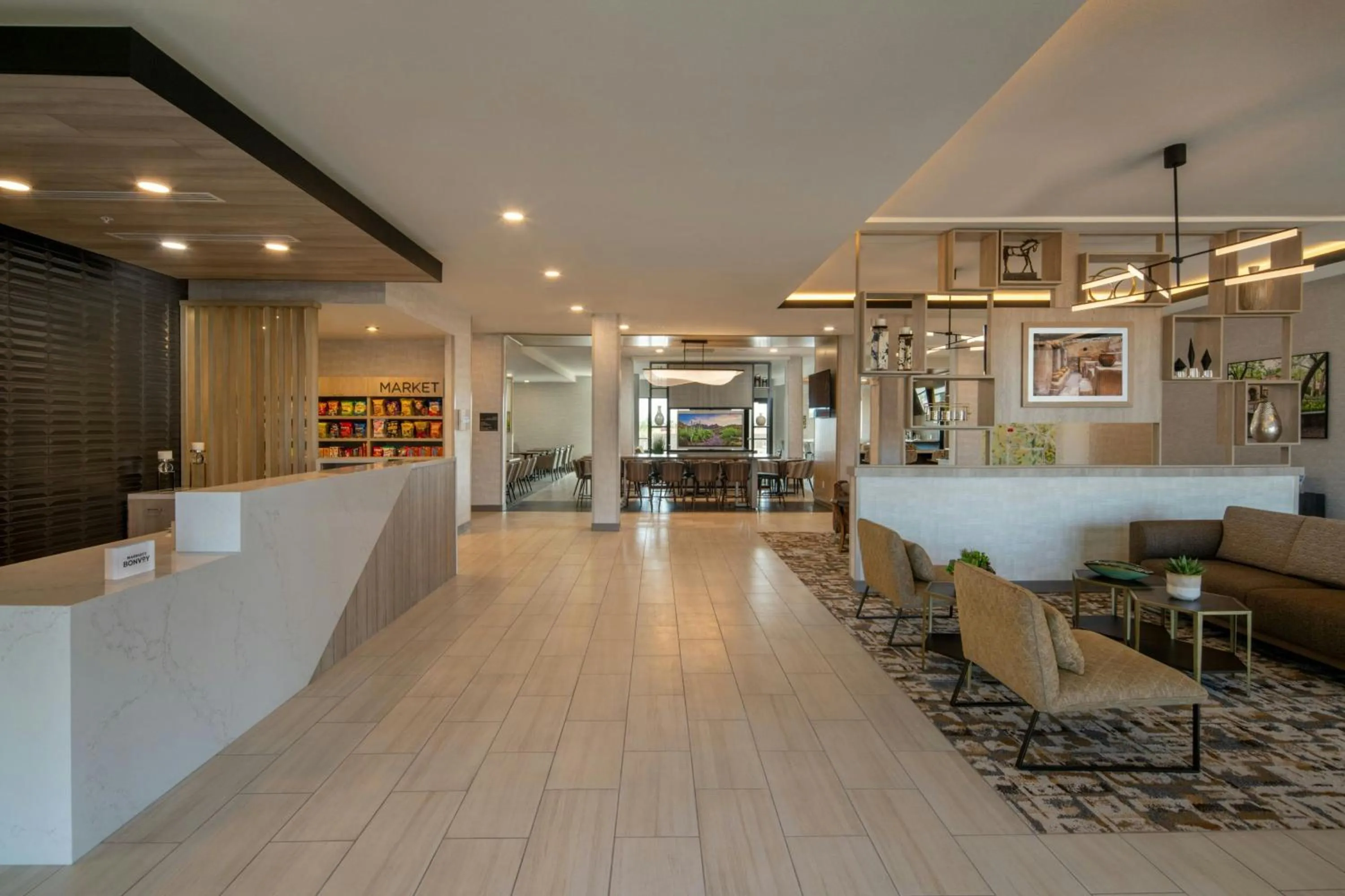 Lobby or reception in Fairfield Inn & Suites Surprise Prasada