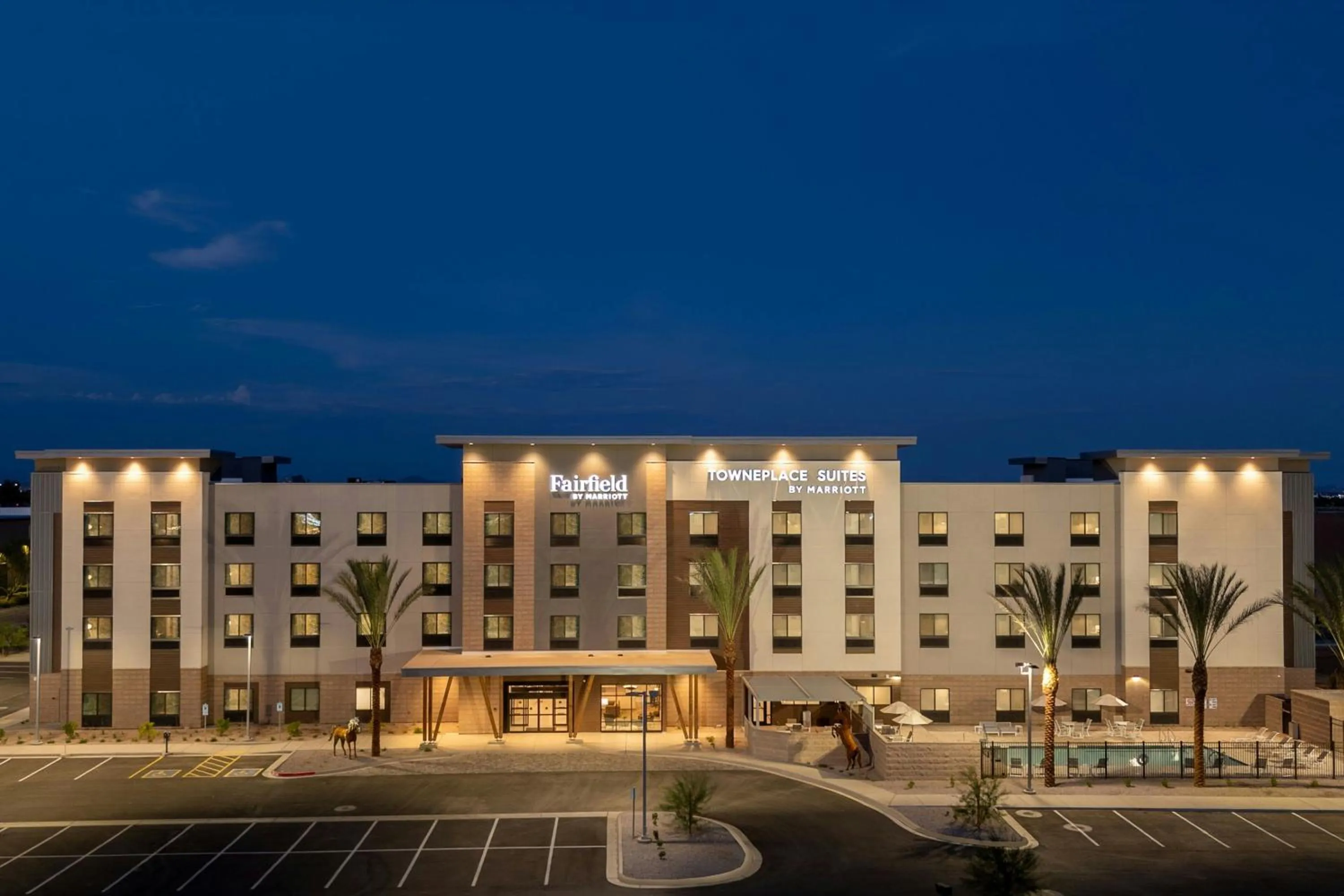 Property building in Fairfield Inn & Suites Surprise Prasada