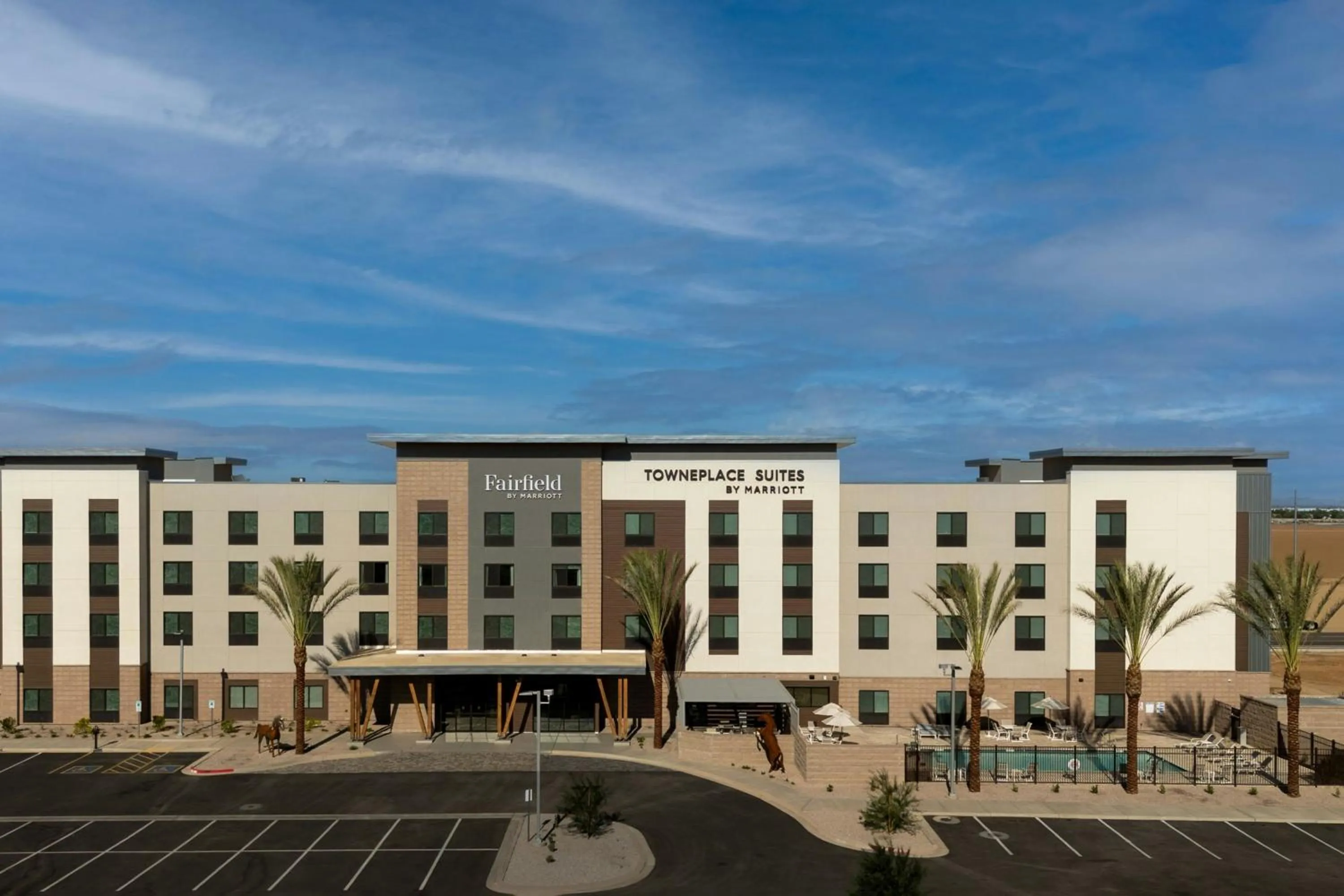 Property building in Fairfield Inn & Suites Surprise Prasada