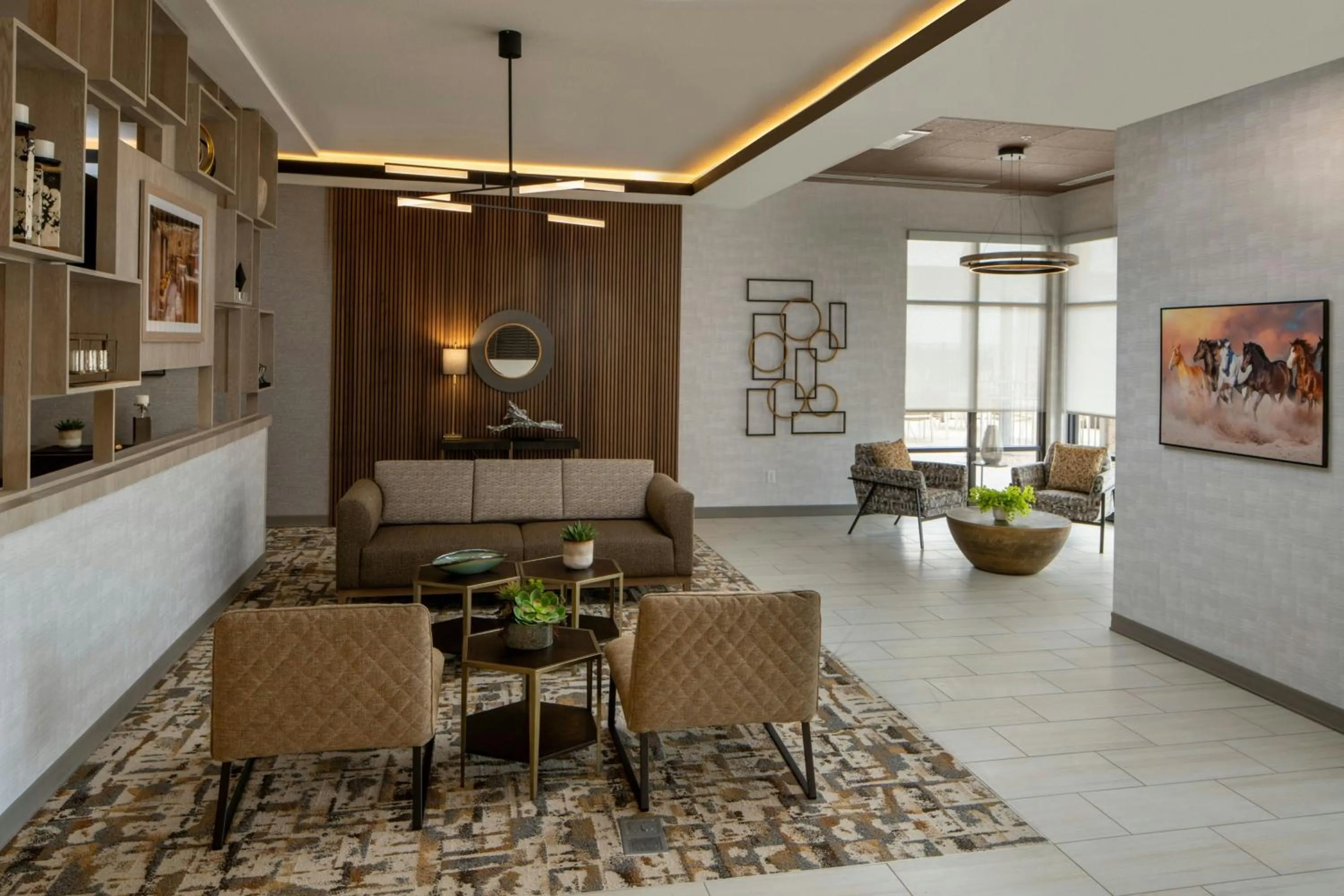 Lobby or reception in Fairfield Inn & Suites Surprise Prasada