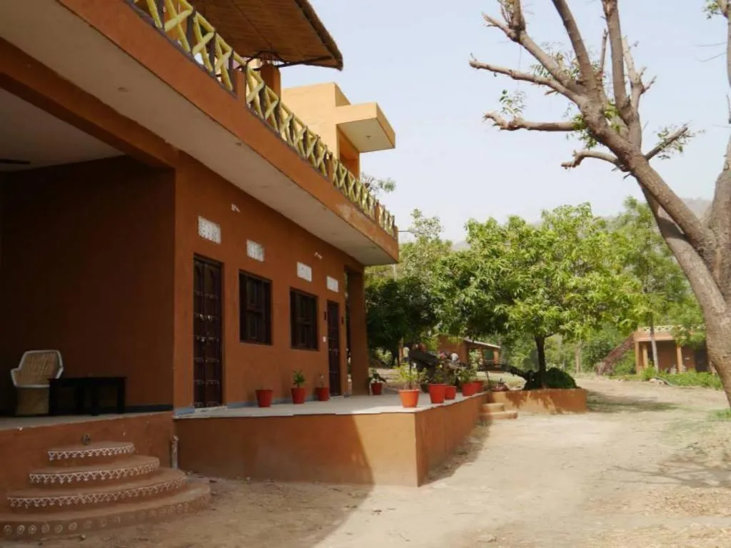 Facade/entrance in Krishna Ranch