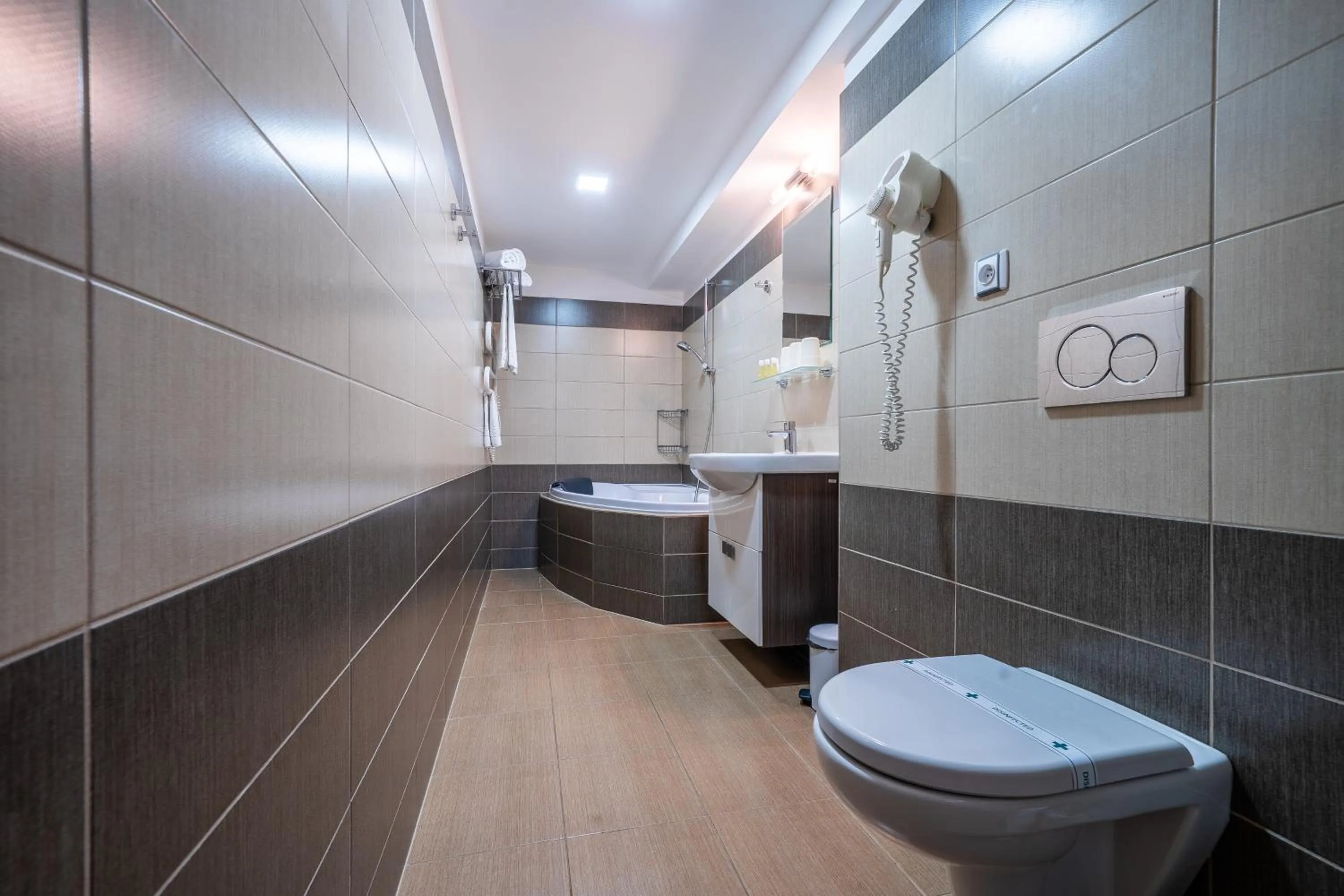 Bathroom in Hotel u Ledu