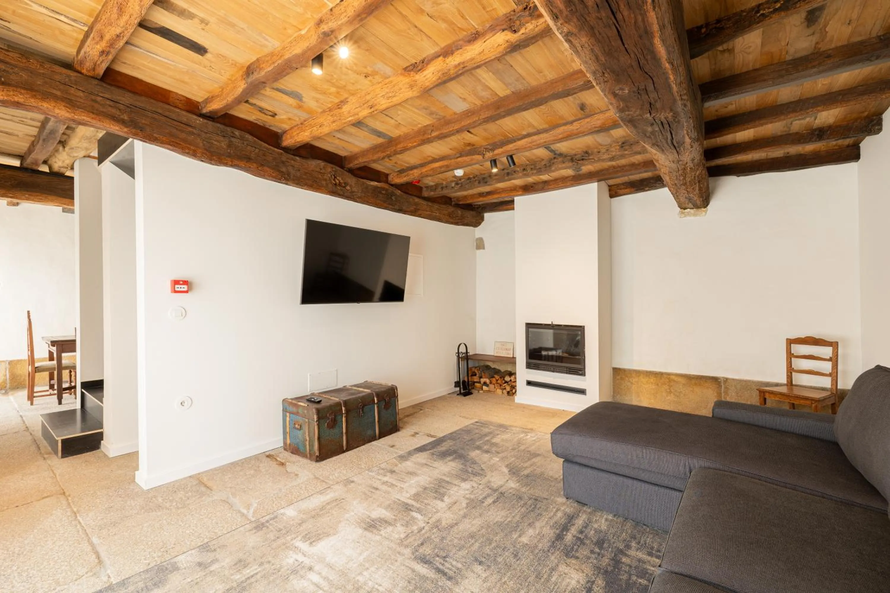 Living room in CasaNova Farmhouse