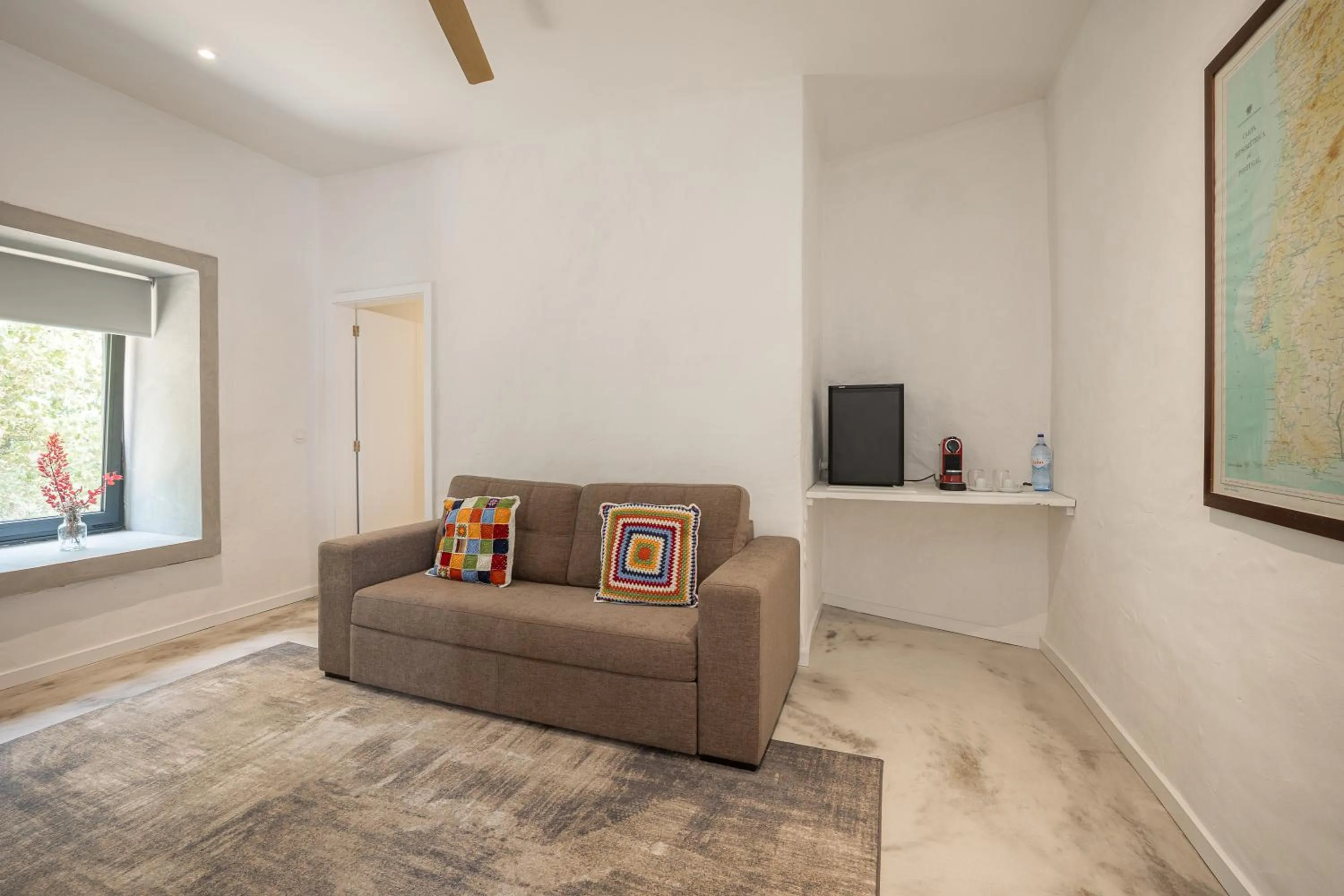 Living room in CasaNova Farmhouse