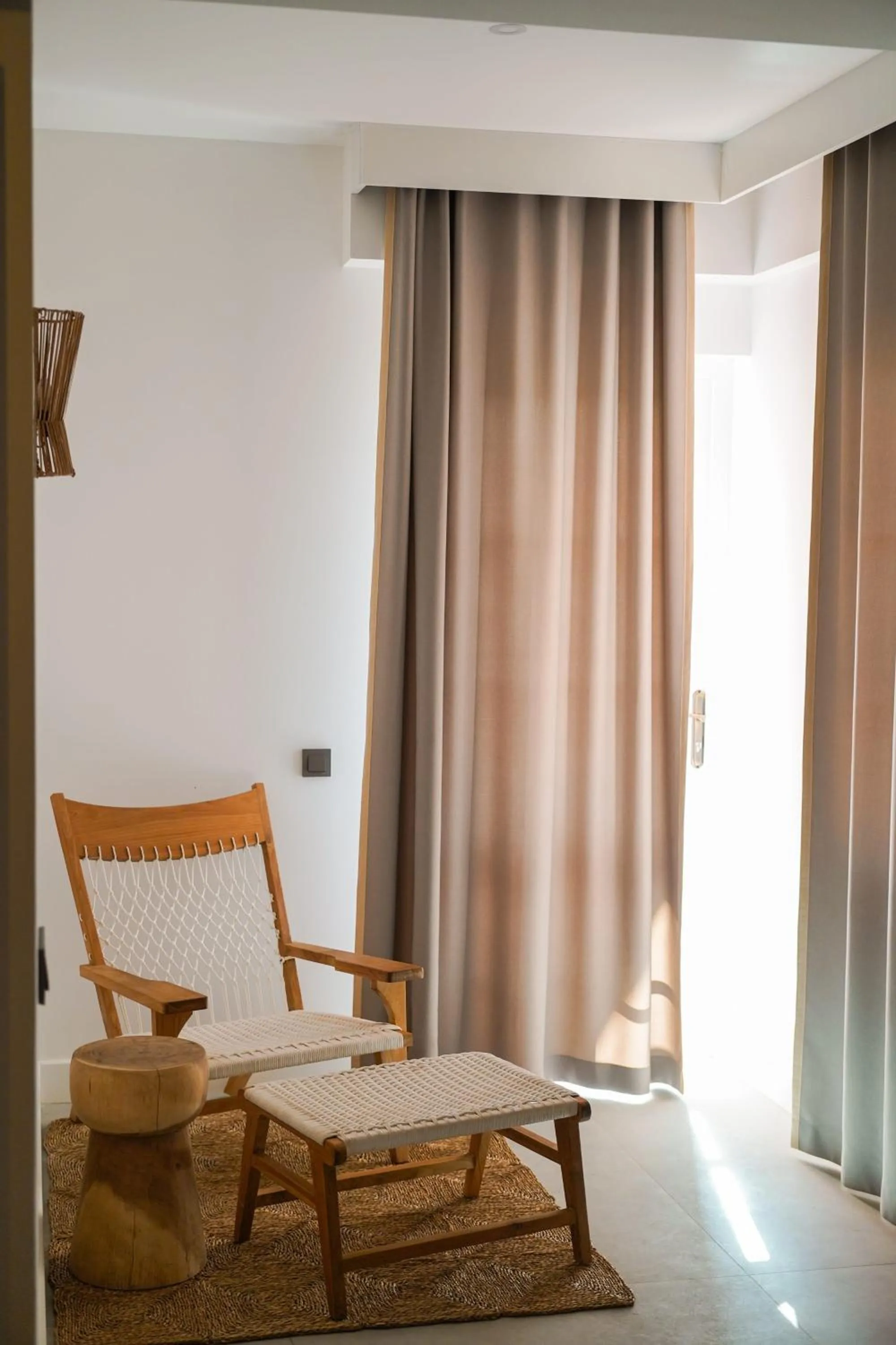 Seating area in Hotel Club-E