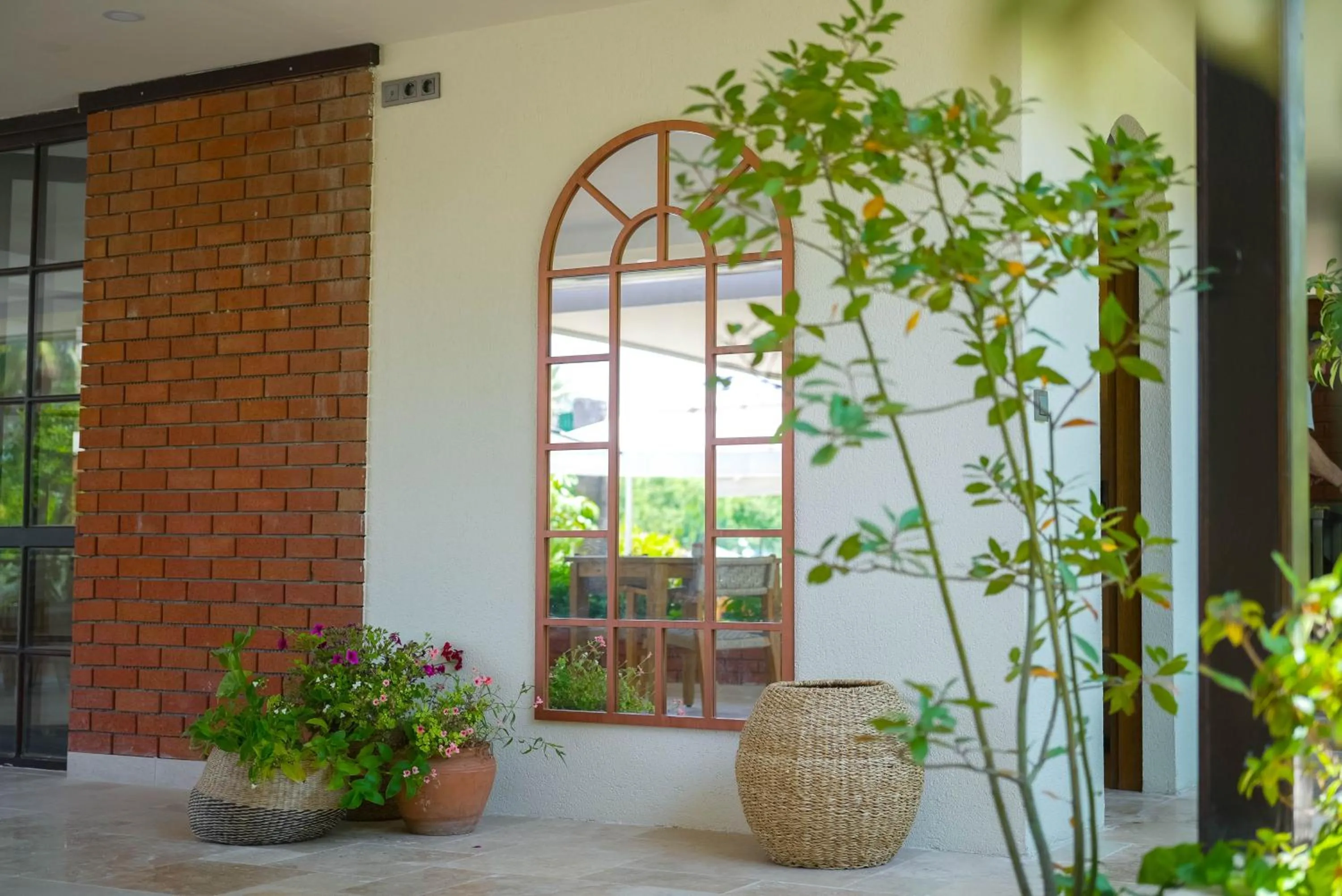 Decorative detail in Hotel Club-E