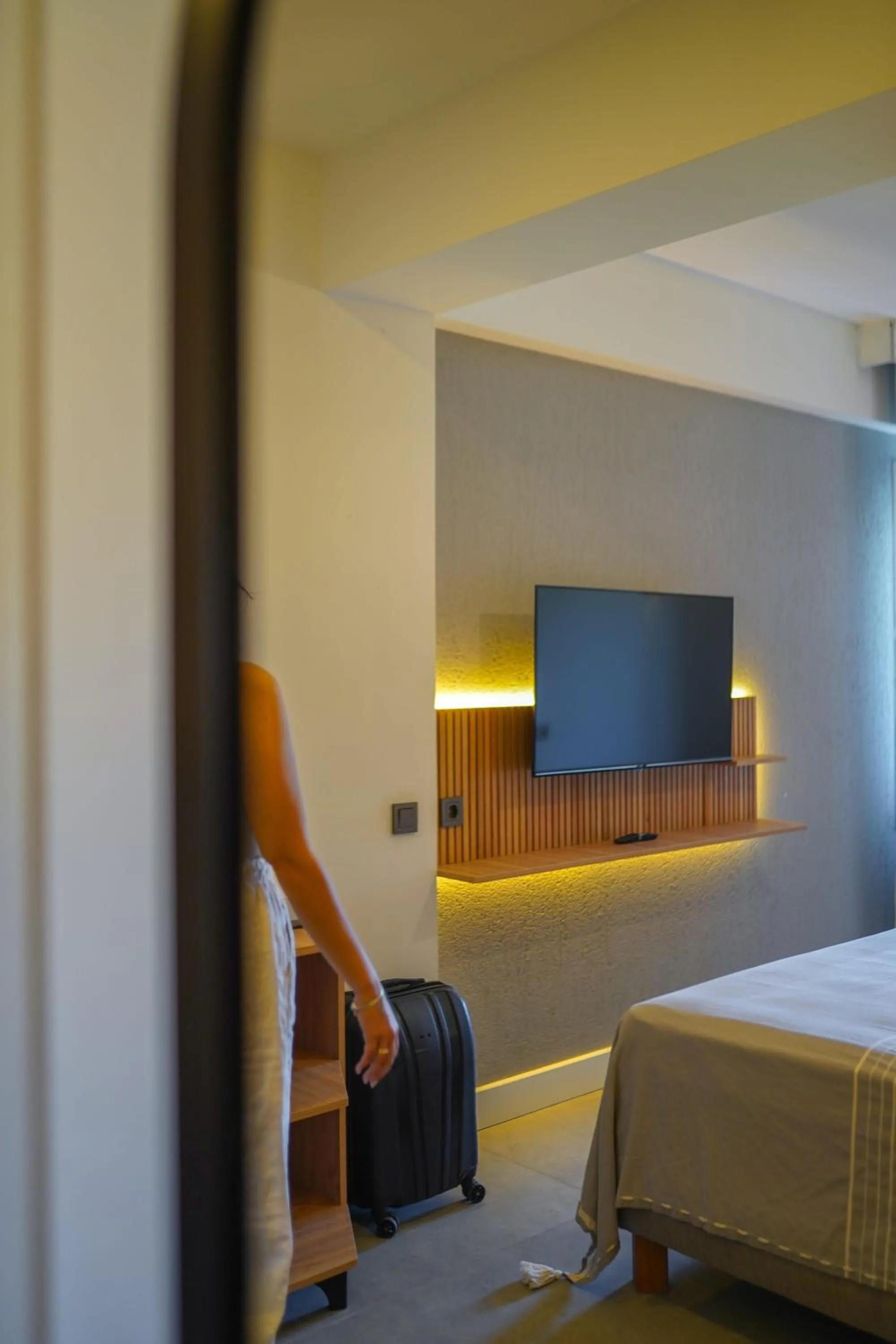 TV and multimedia, Bed in Hotel Club-E