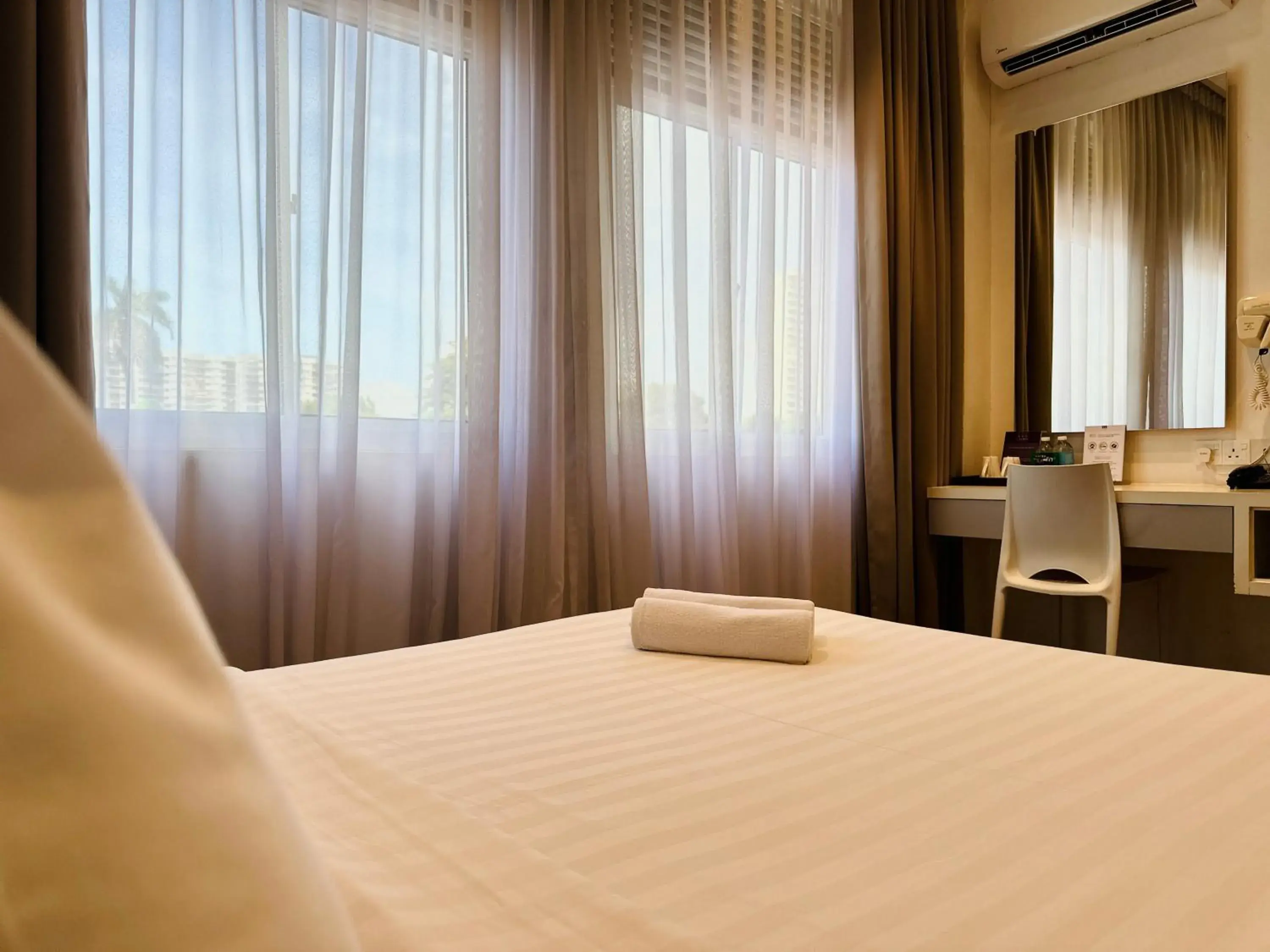 Bed in C Y C Heritage Hotel Bed in C Y C Heritage Hotel