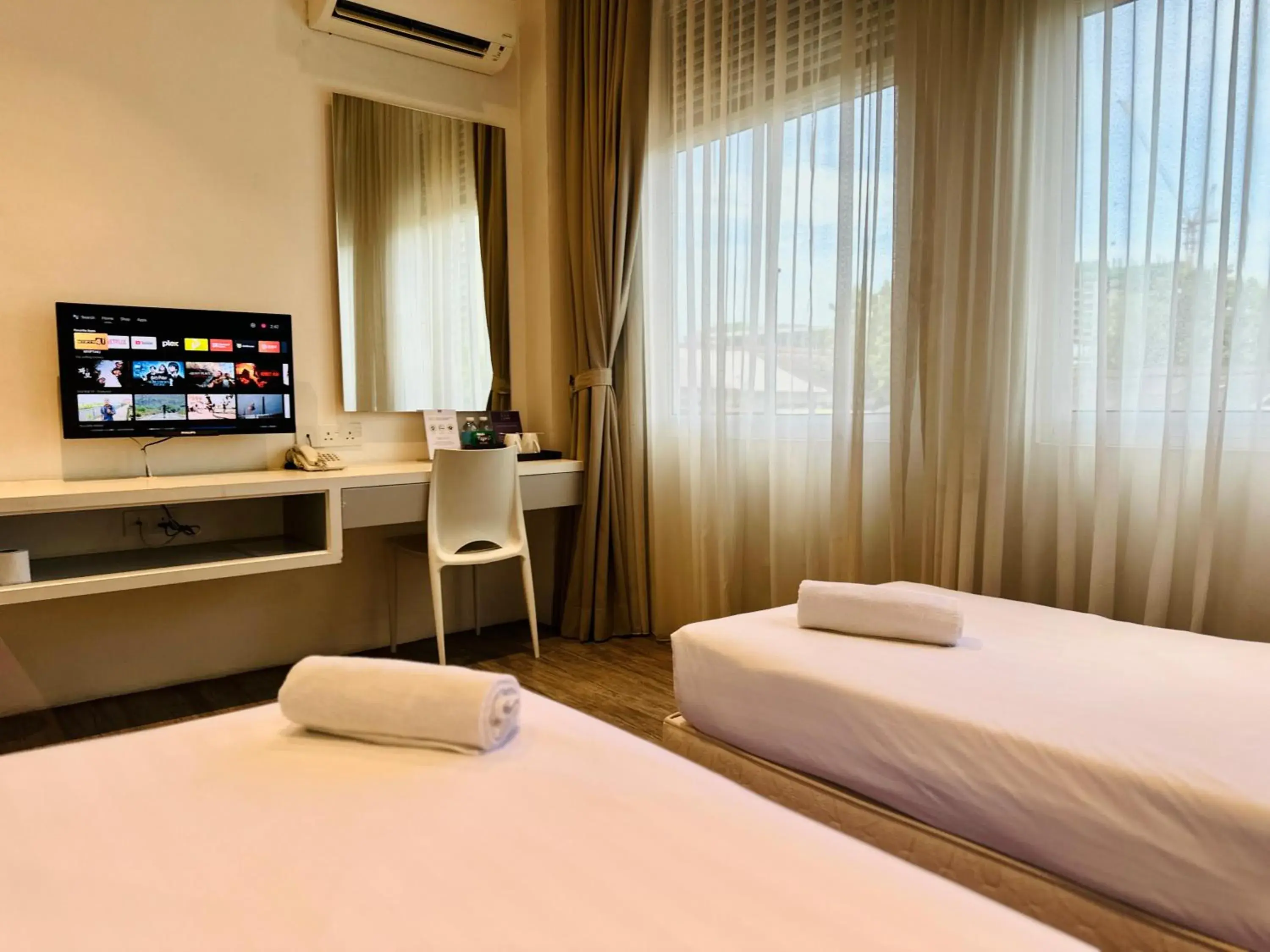 Bed in C Y C Heritage Hotel Bed in C Y C Heritage Hotel