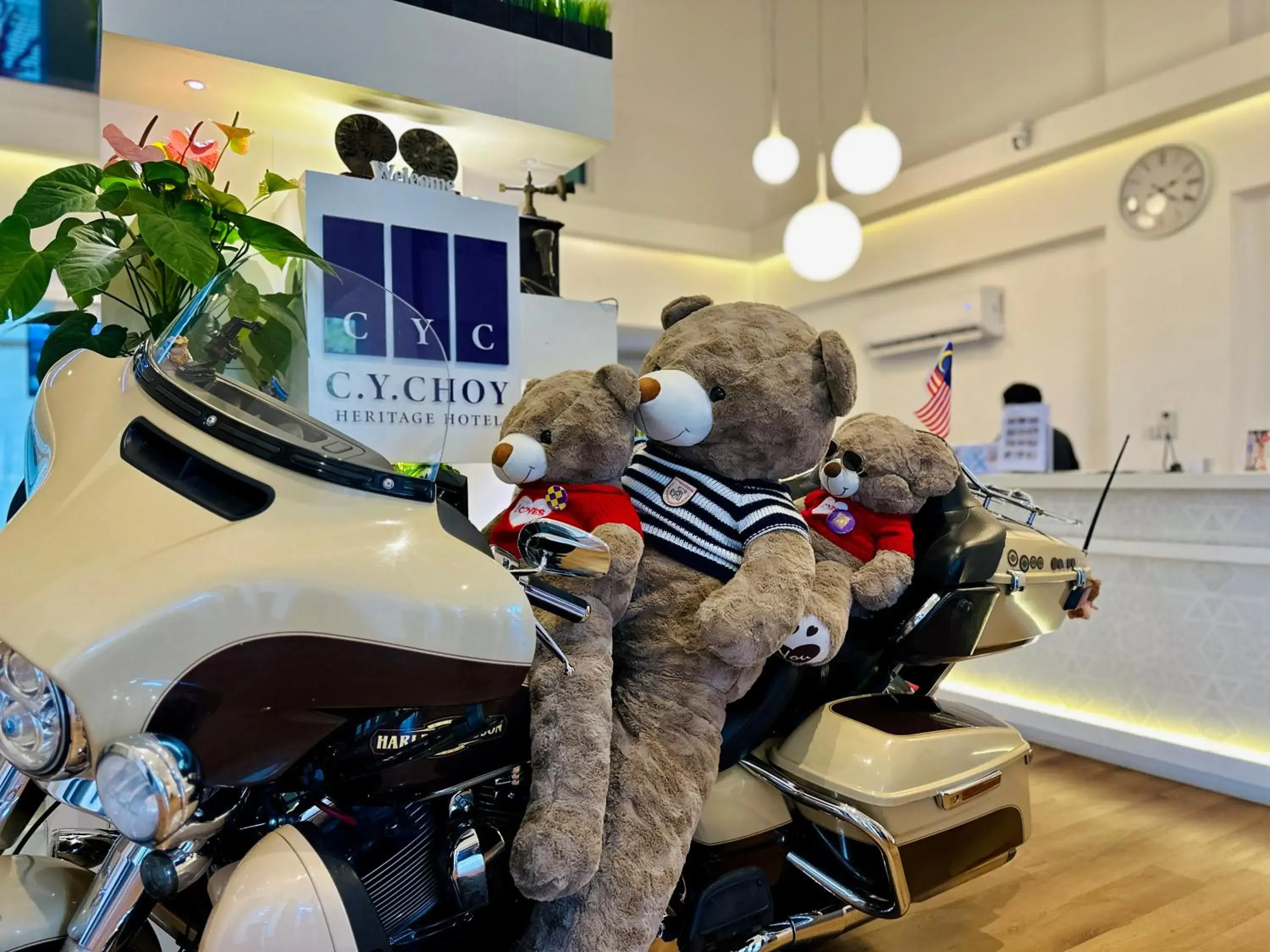 Lobby or reception in C Y C Heritage Hotel Lobby or reception in C Y C Heritage Hotel