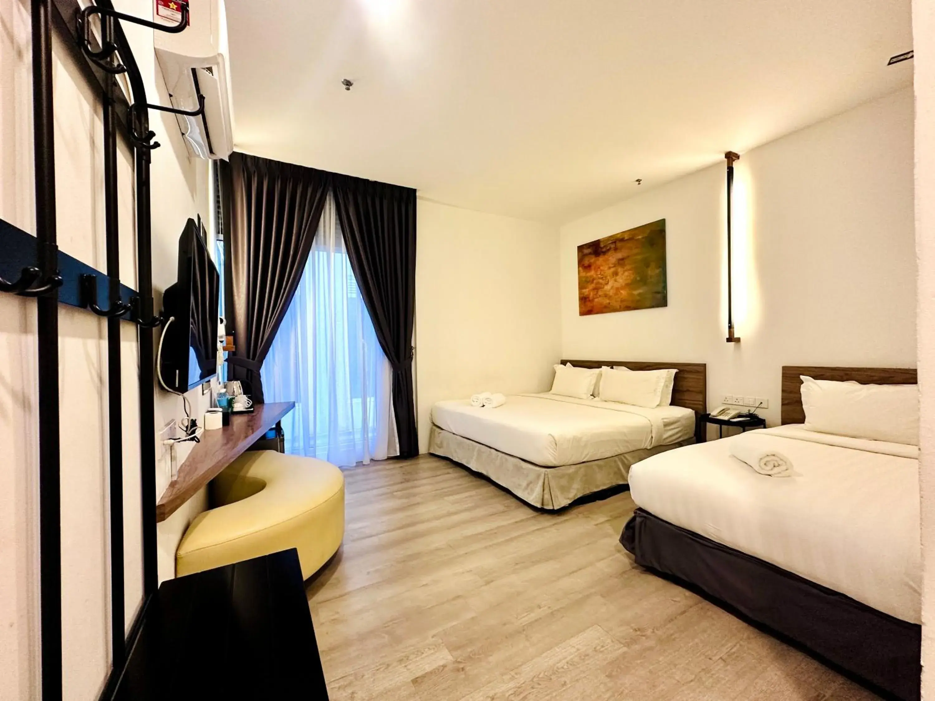 Bed in C Y C Heritage Hotel Bed in C Y C Heritage Hotel