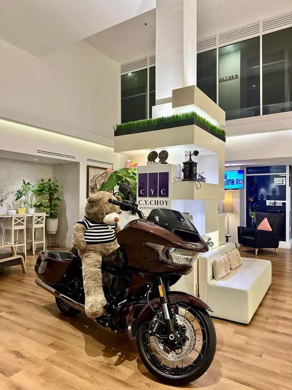 Lobby or reception in C Y C Heritage Hotel Lobby or reception in C Y C Heritage Hotel