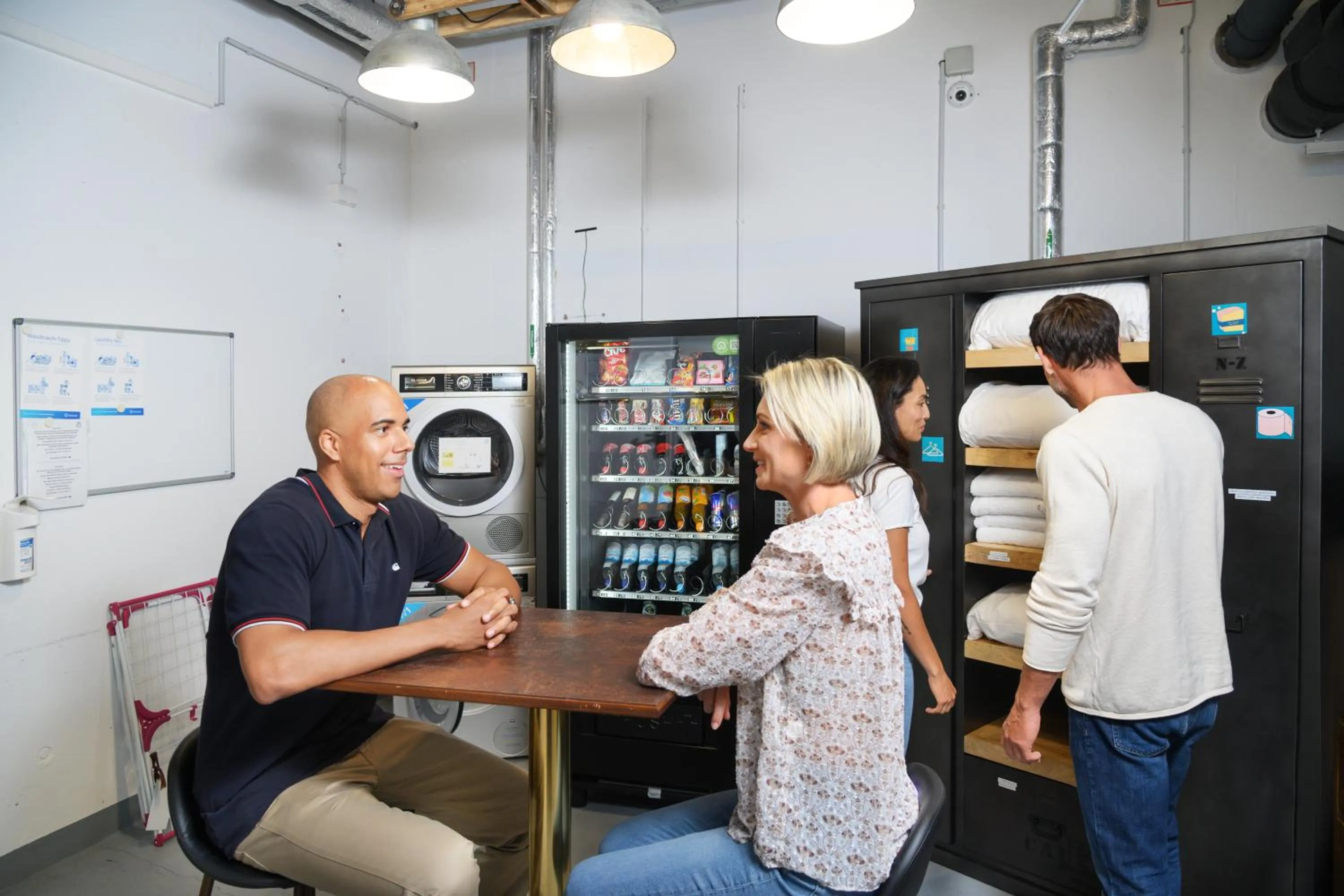 washing machine in AdvaStay by KING's