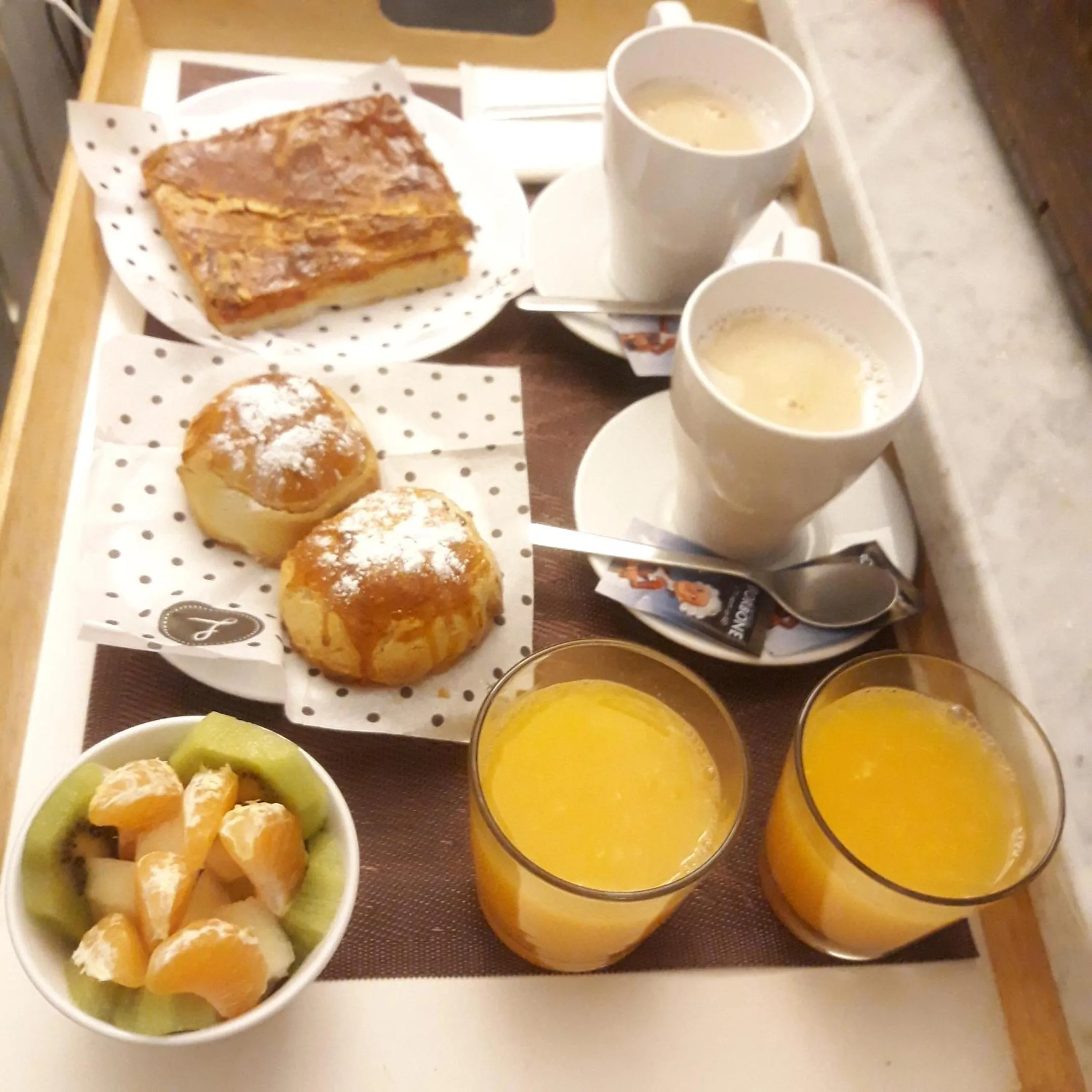 Breakfast in La Galleria