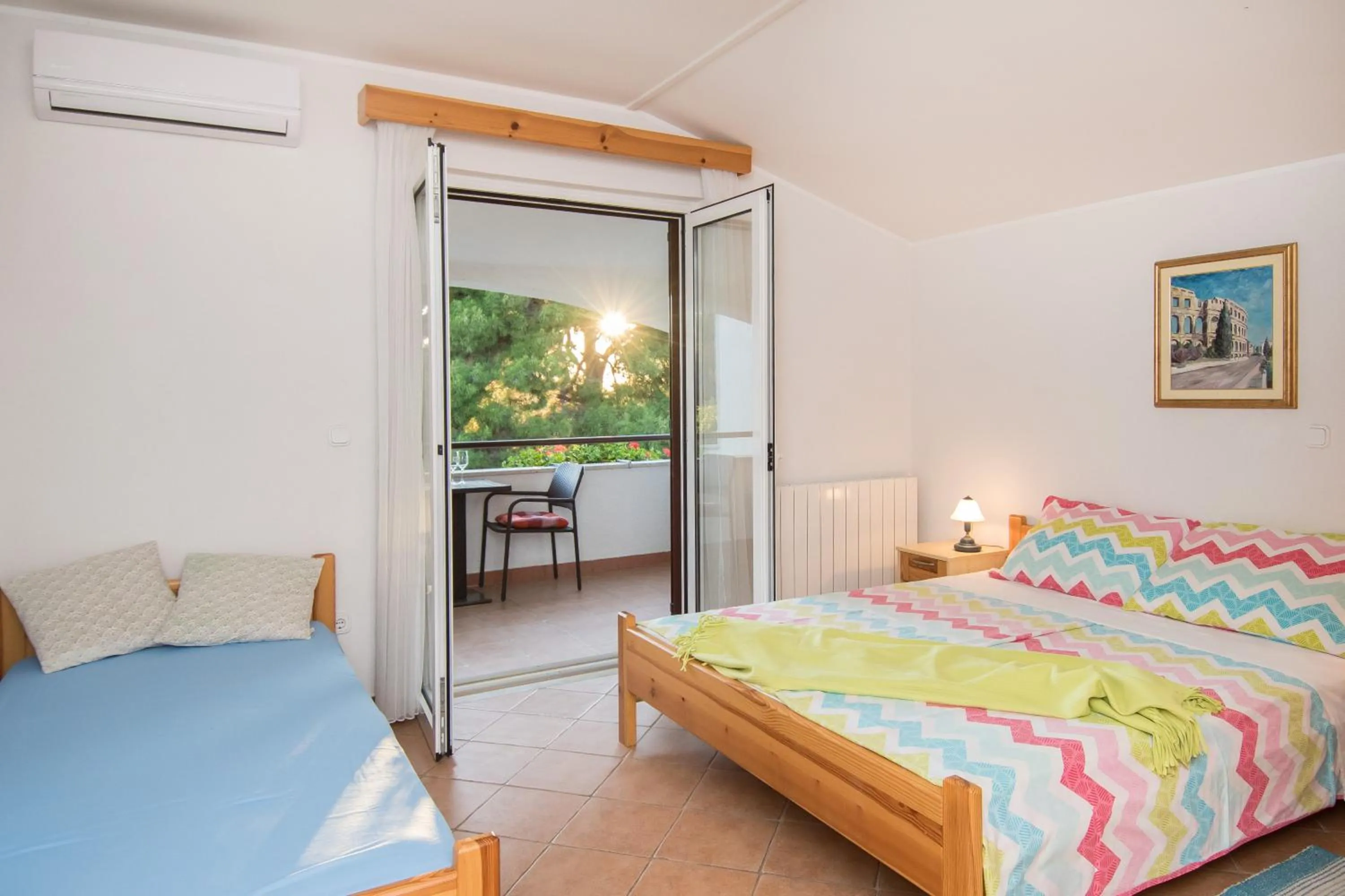Double Room with Balcony - single occupancy in Bed and Breakfast Ritoša