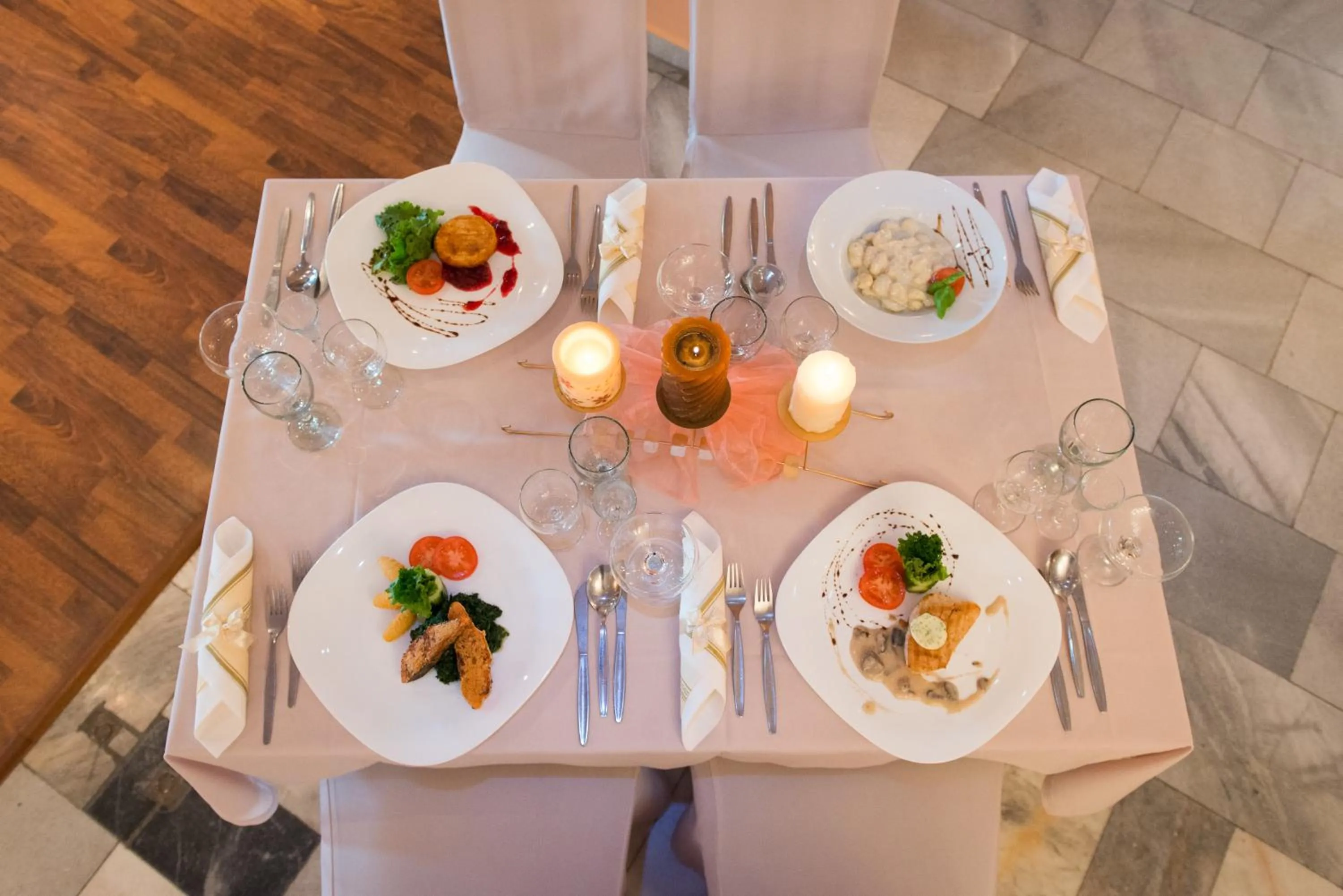 Food close-up in Hotel Merkur