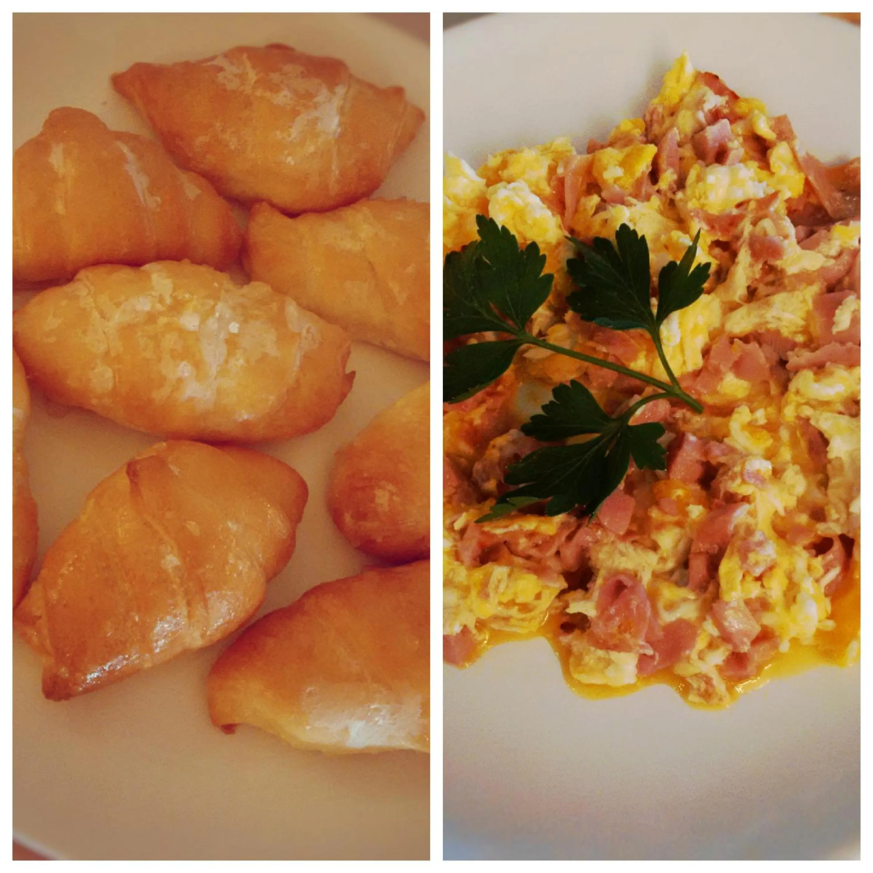 Buffet breakfast in Hotel Merkur