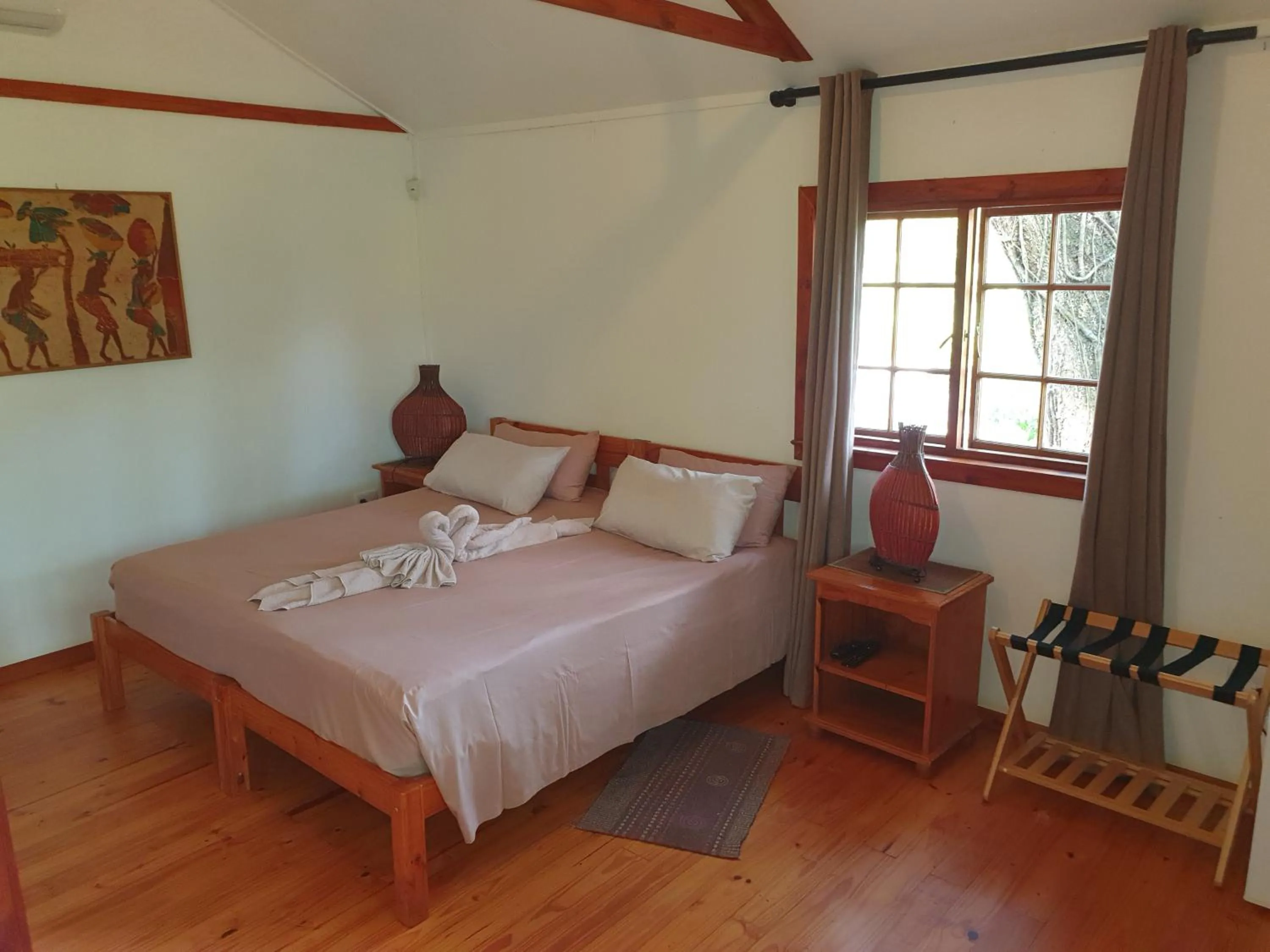 Bed in Thokozani Lodge